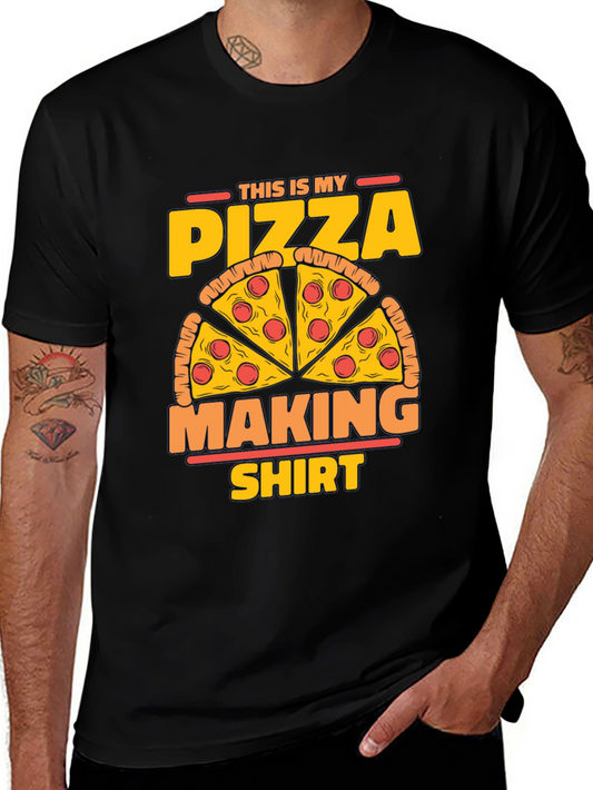 Pizza Making T-Shirt Funny Pizza Maker Gift