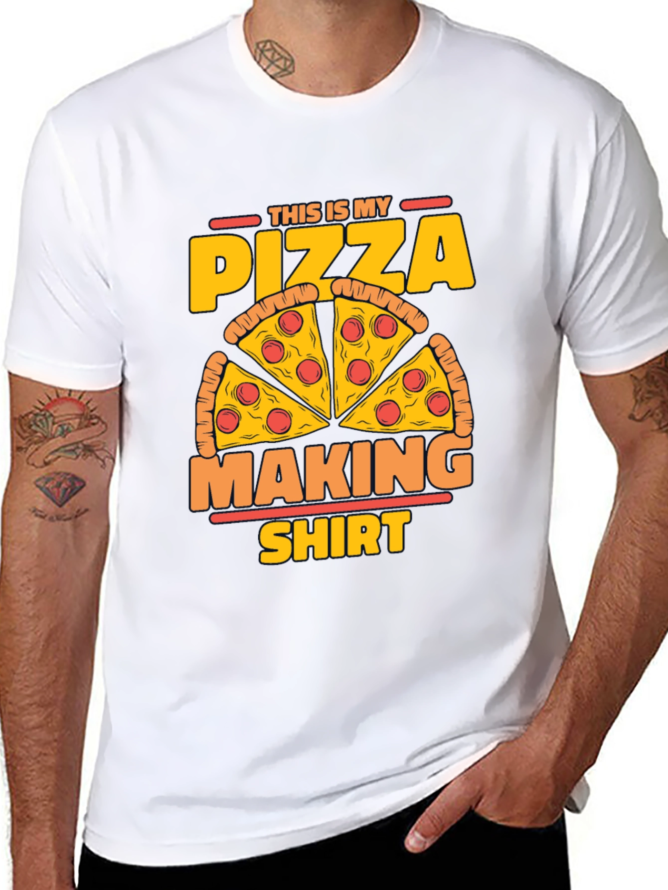 Pizza Making T-Shirt Funny Pizza Maker Gift