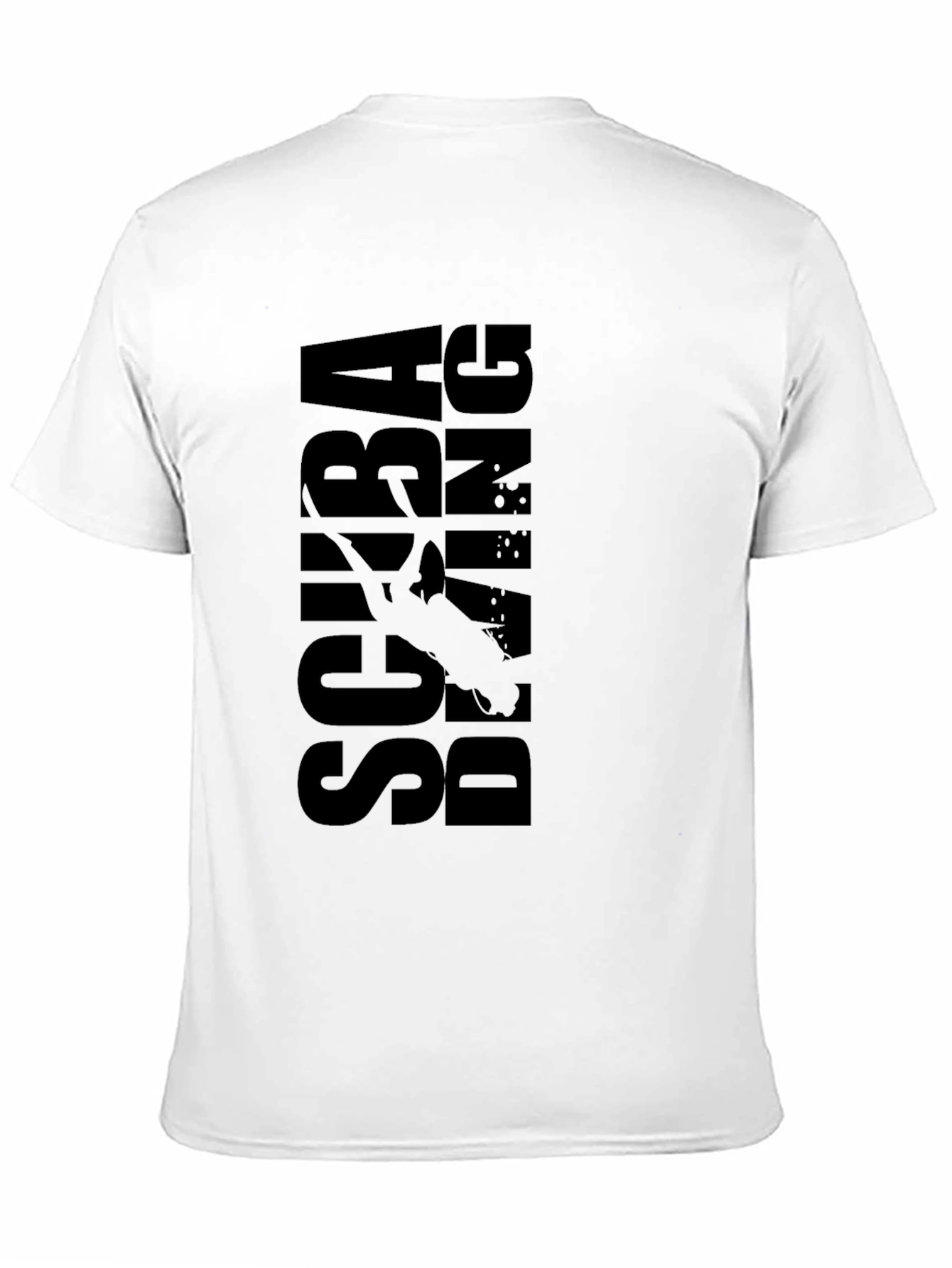Scuba Diving Black T-Shirt