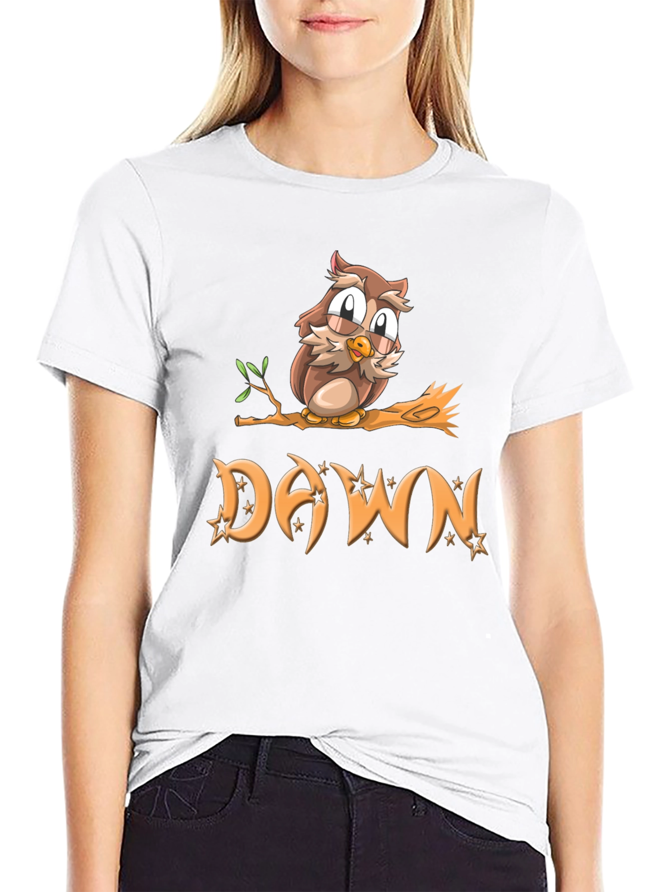 Dawn Owl T-Shirt - Unique Graphic Tee