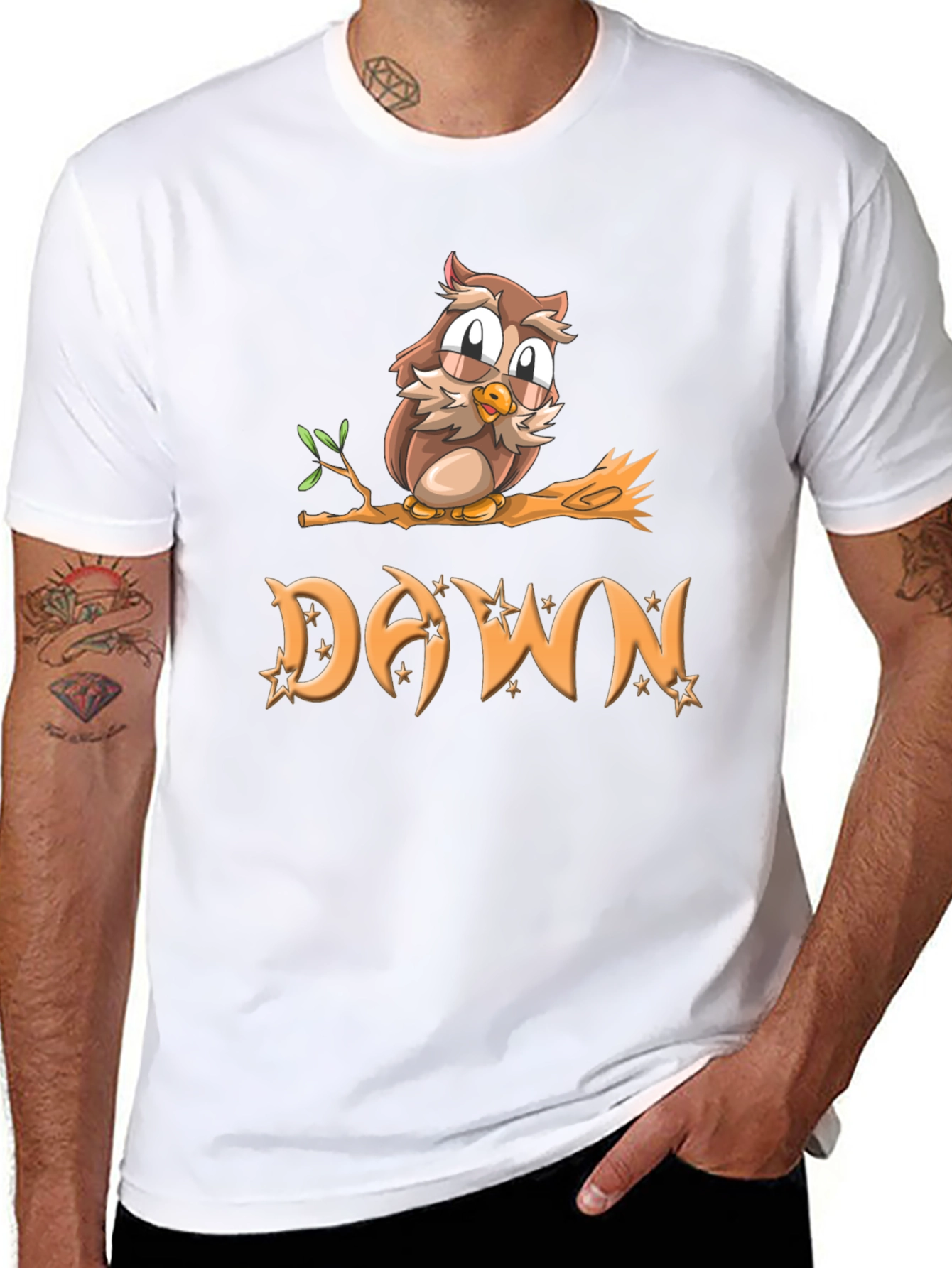 Dawn Owl T-Shirt - Unique Graphic Tee