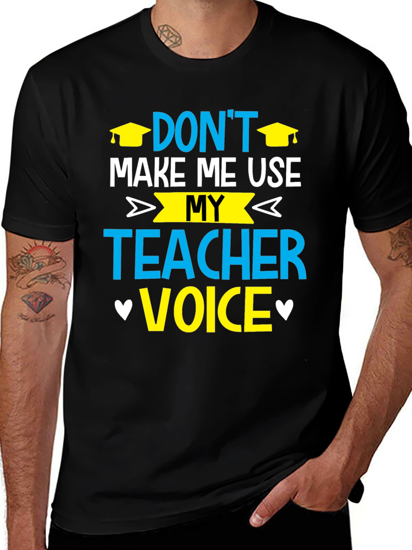 Teacher Voice T-Shirt - Funny Educator Tee