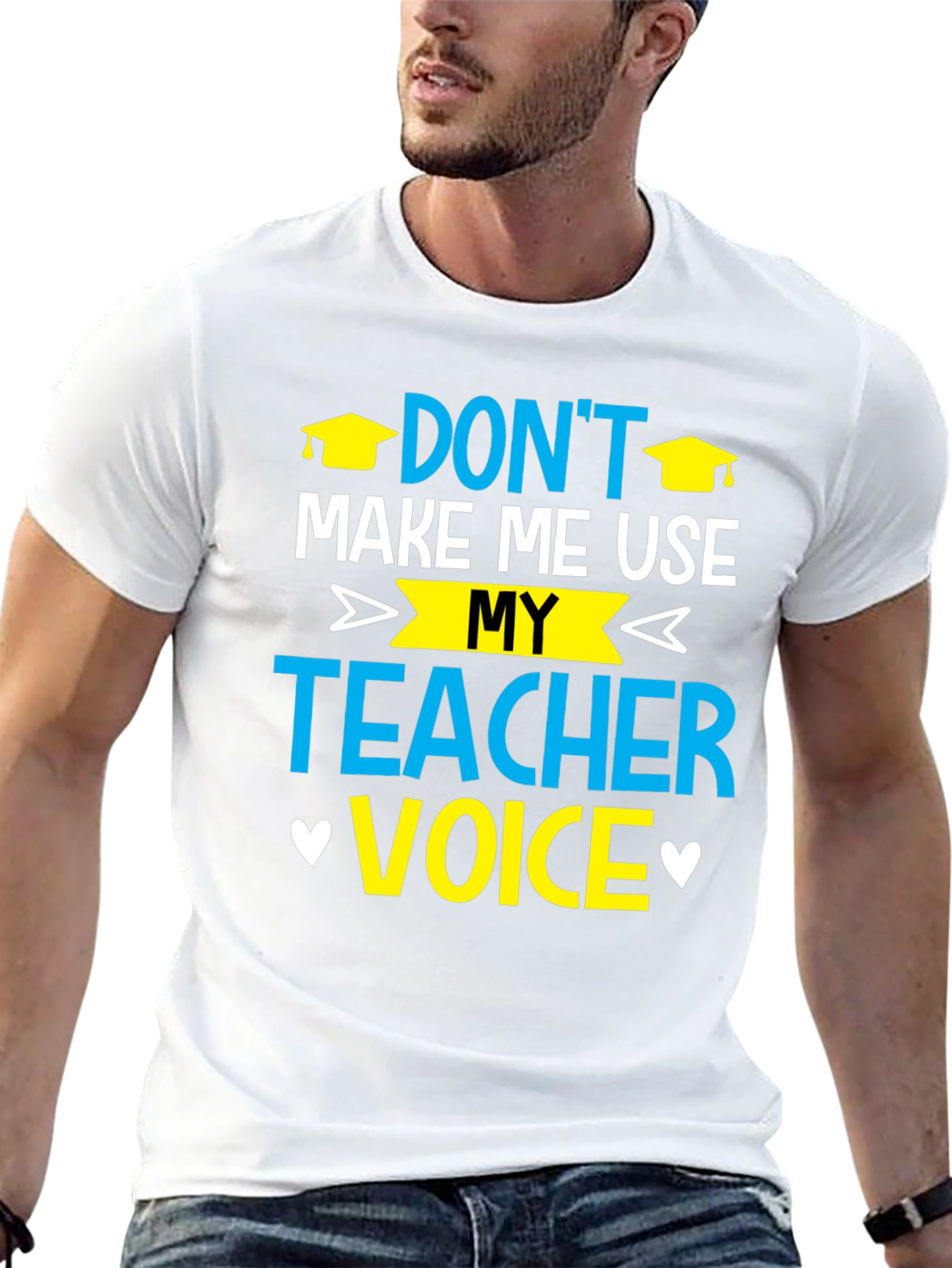 Teacher Voice T-Shirt - Funny Educator Tee
