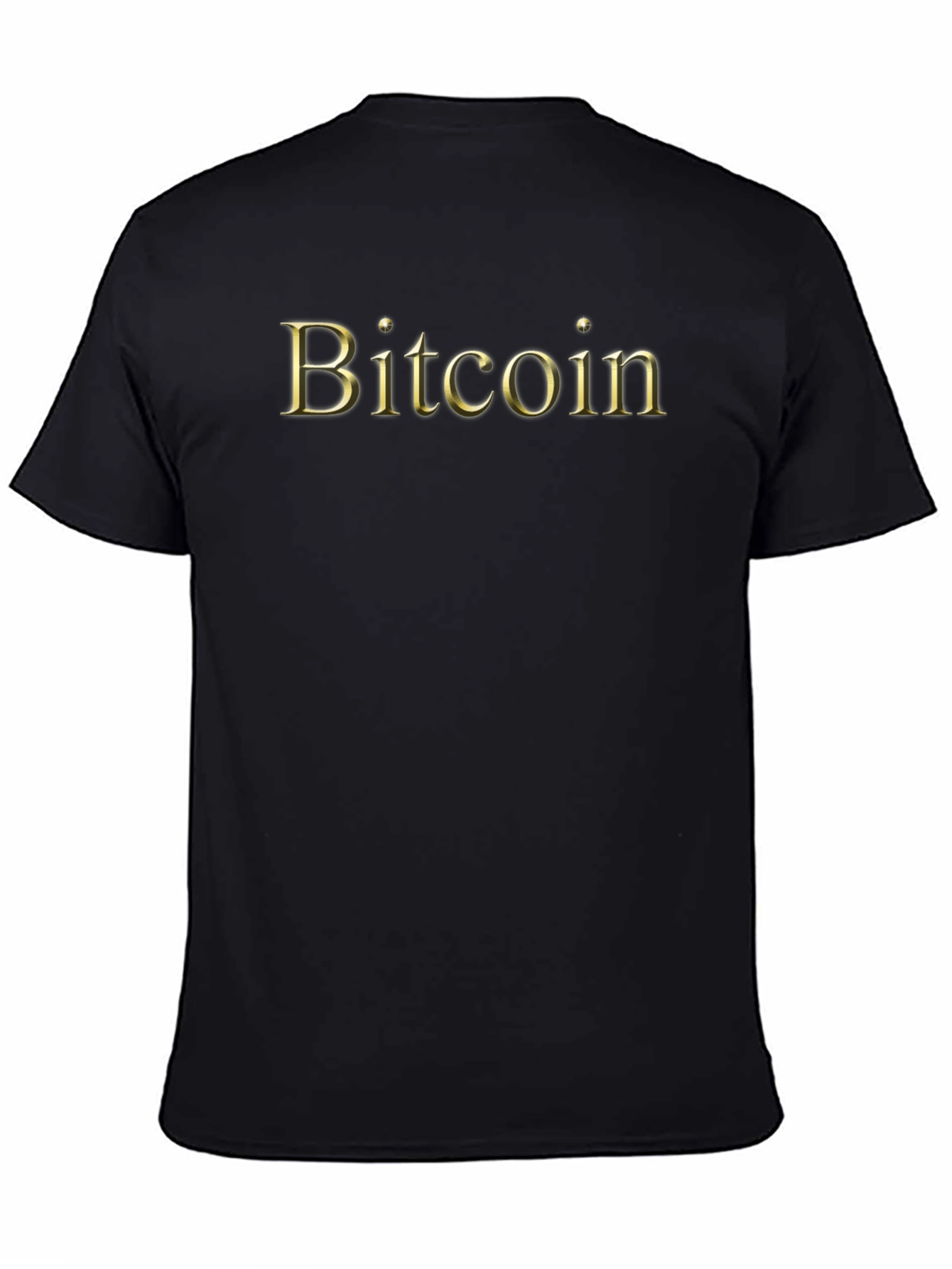 Bitcoin Graphic Tee - Black Crypto T-Shirt