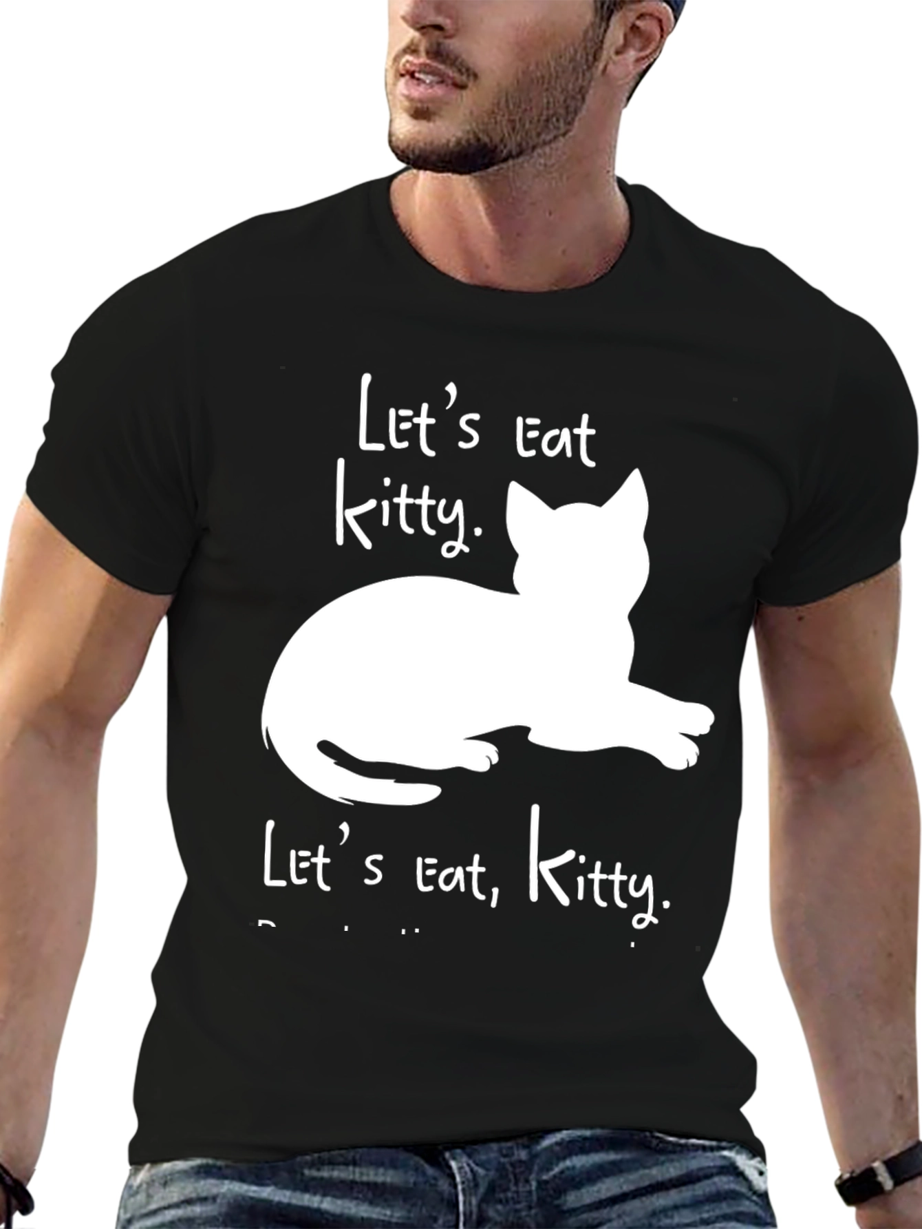 Lets Eat Kitty T-Shirt - Funny Cat Lover Tee