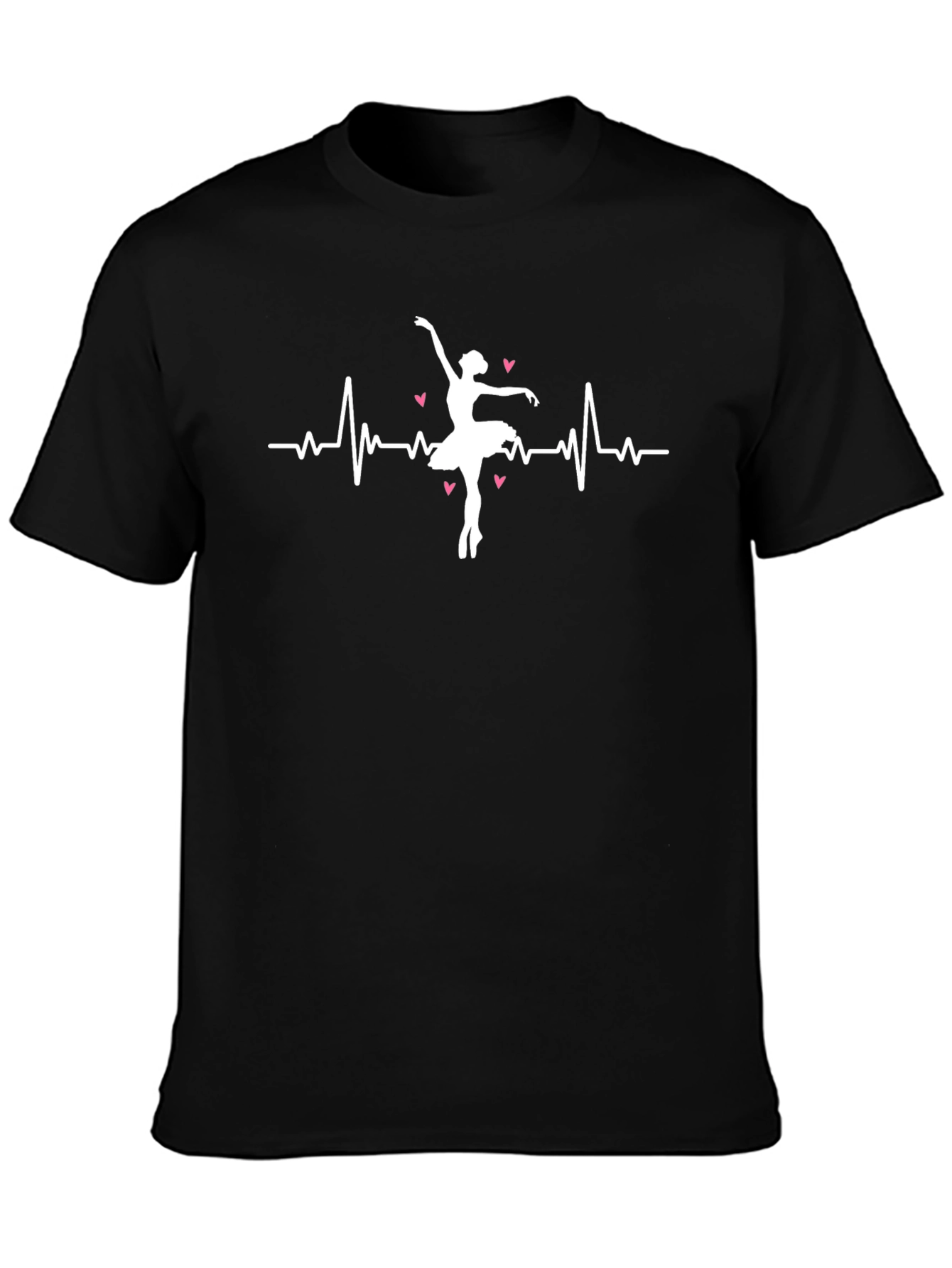 Ballet Heartbeat Graphic Tee - Dancers Delight