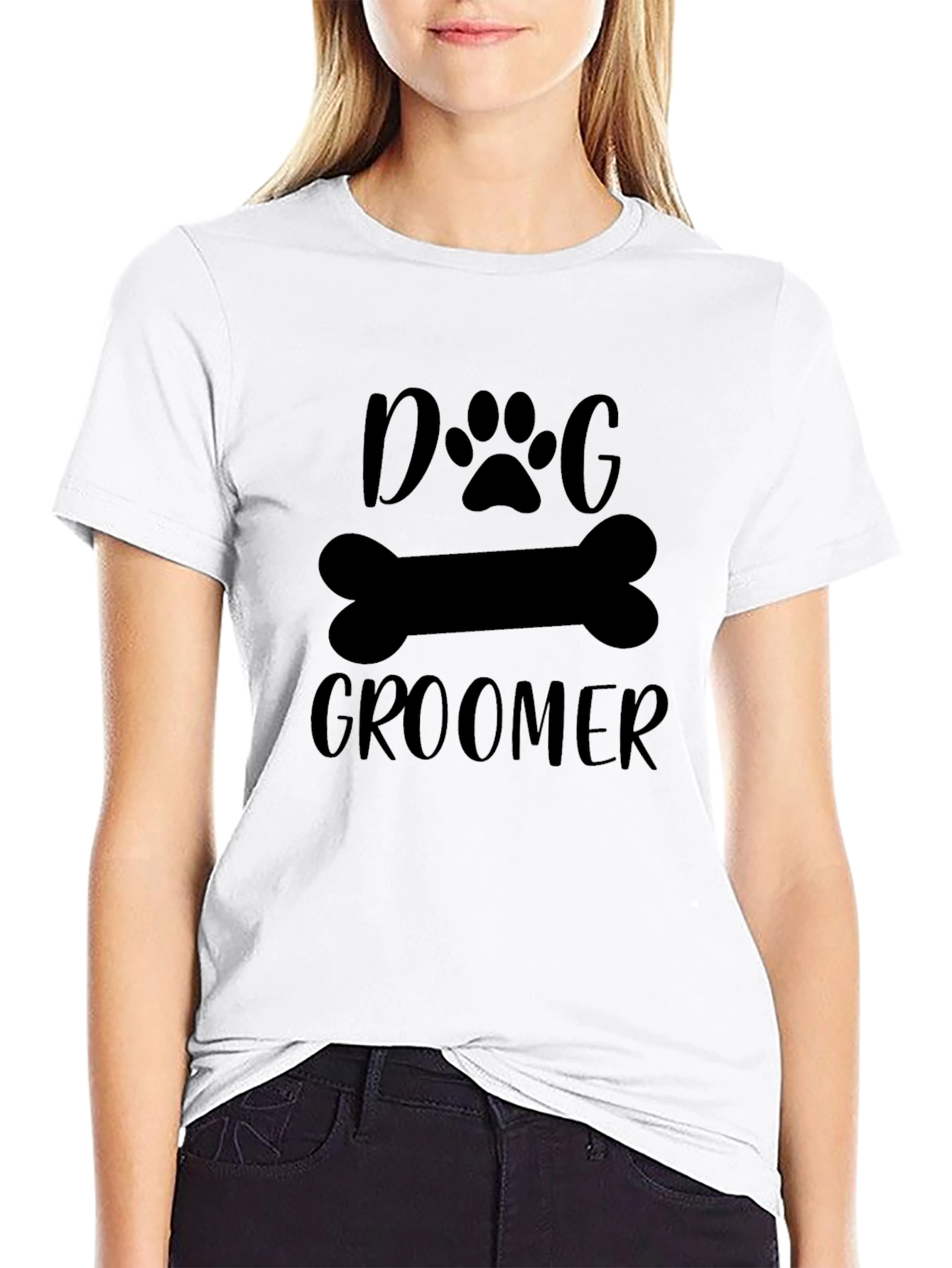 Dog Groomer T-Shirt Cute Pet Lover Tee