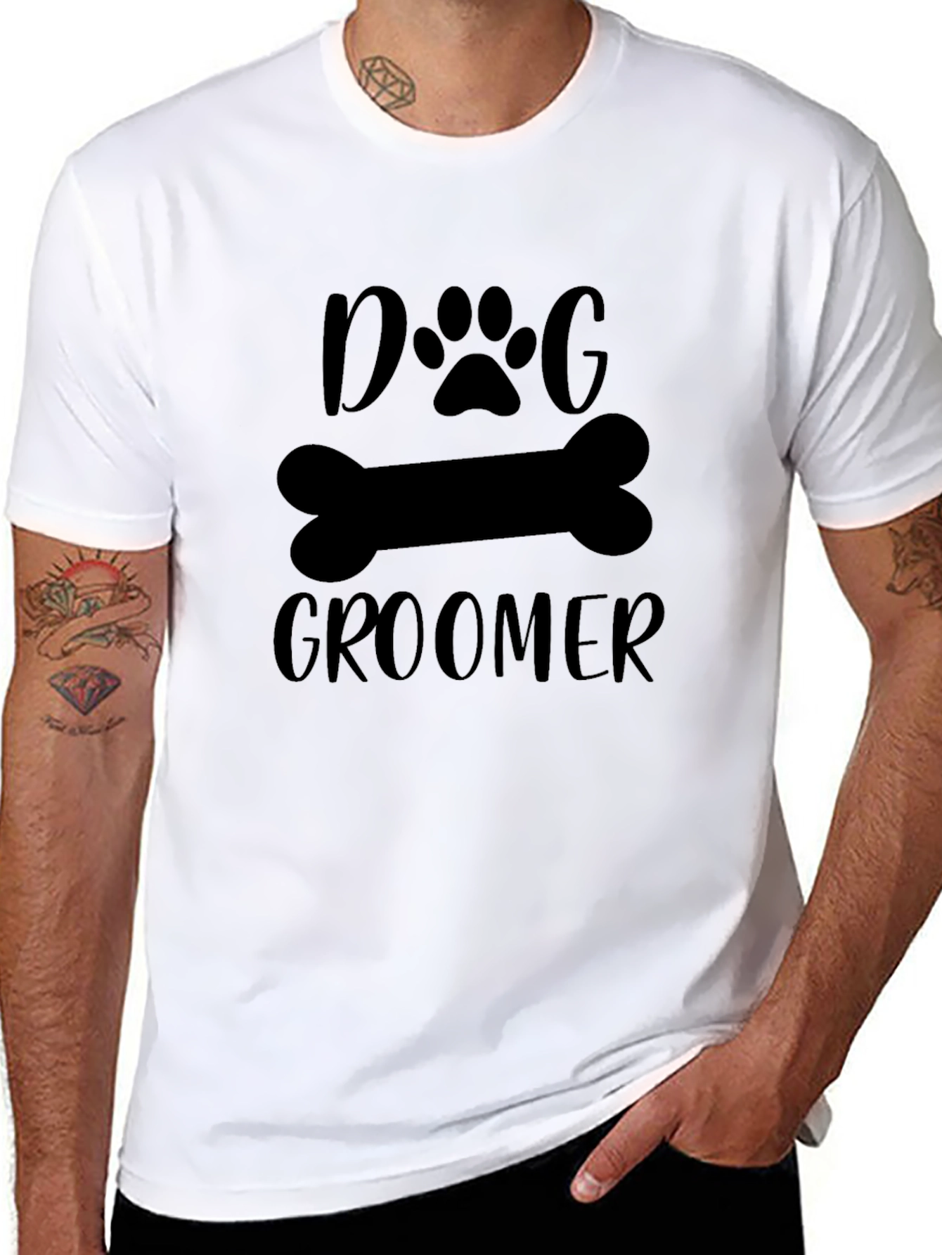Dog Groomer T-Shirt Cute Pet Lover Tee