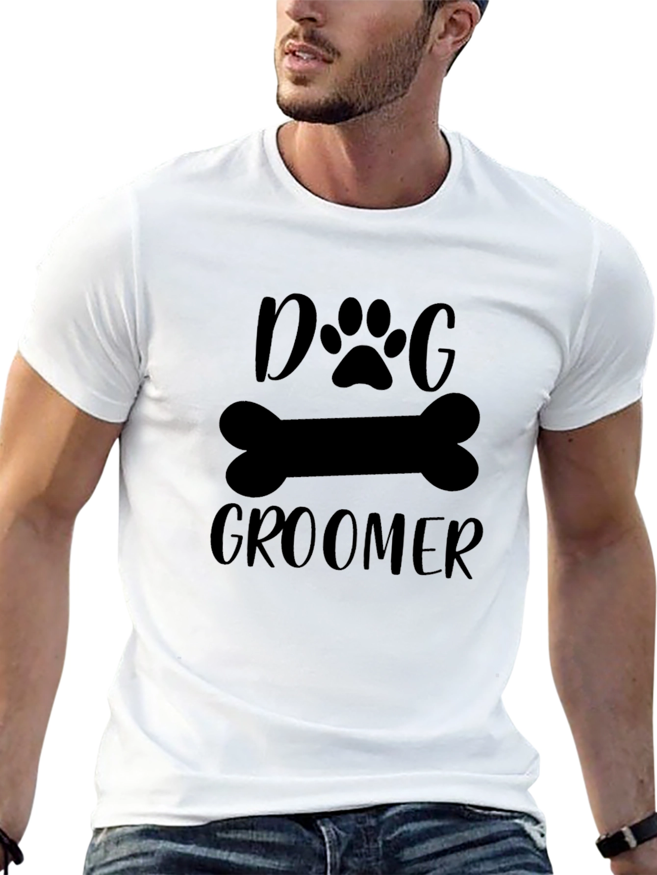 Dog Groomer T-Shirt Cute Pet Lover Tee