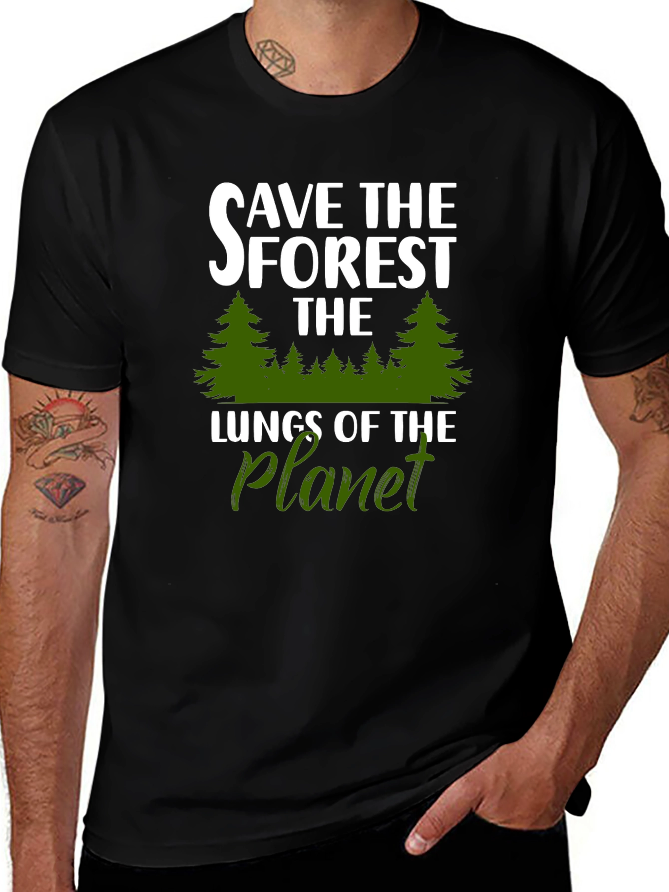 Save the Forest Lungs of Planet T-Shirt