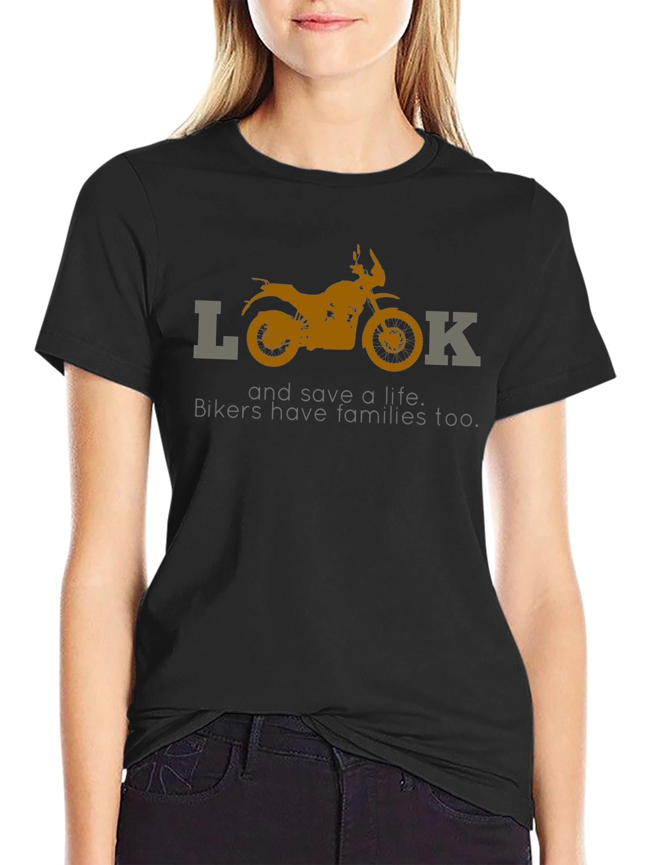 Bikers Have Families Too - Graphic T-Shirt
