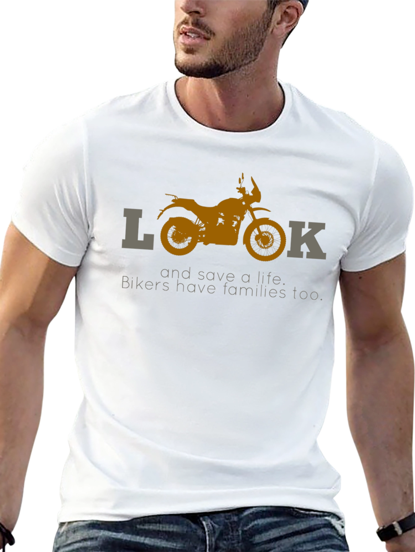 Bikers Have Families Too - Graphic T-Shirt