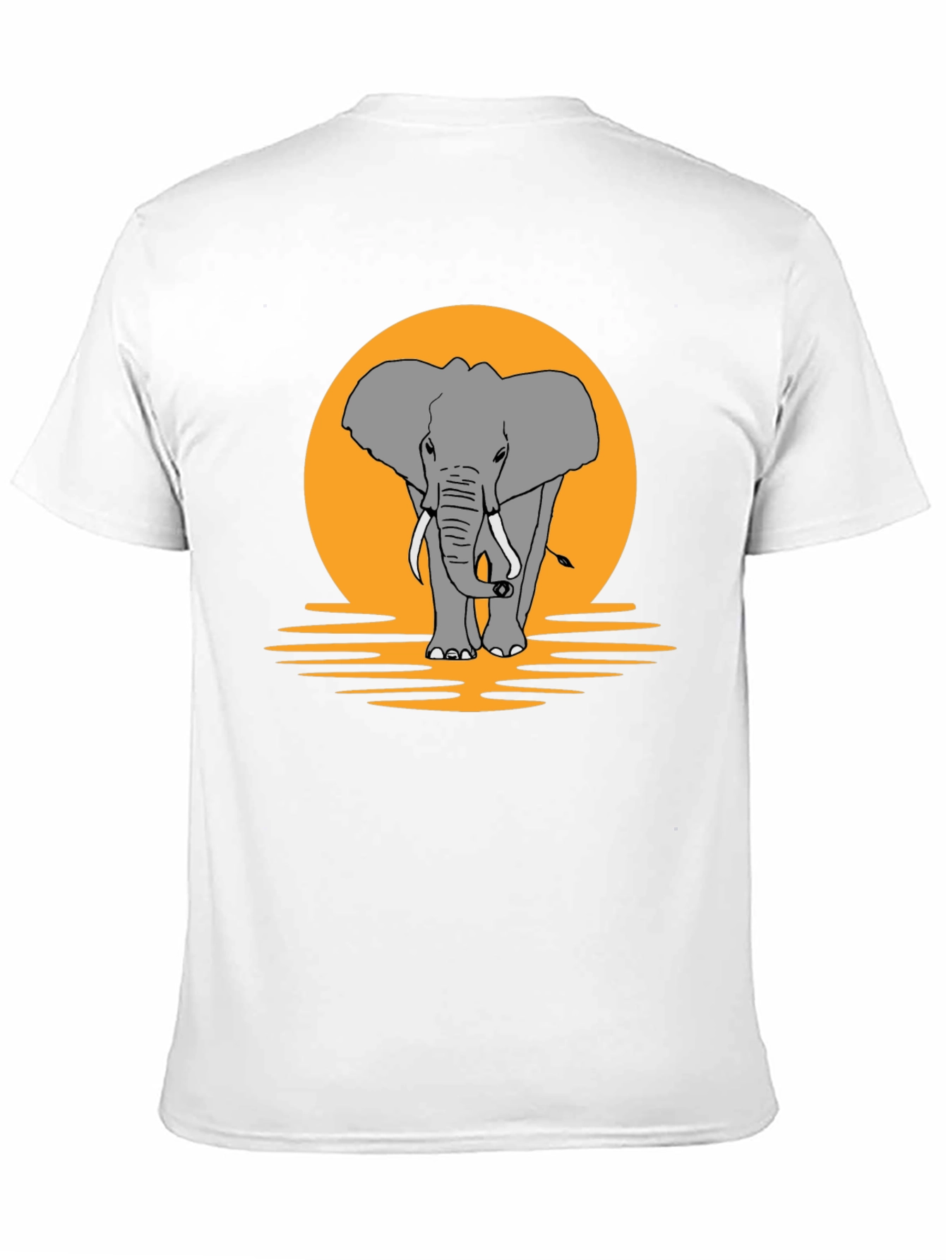 Elephant Graphic T-Shirt - Nature Inspired Design