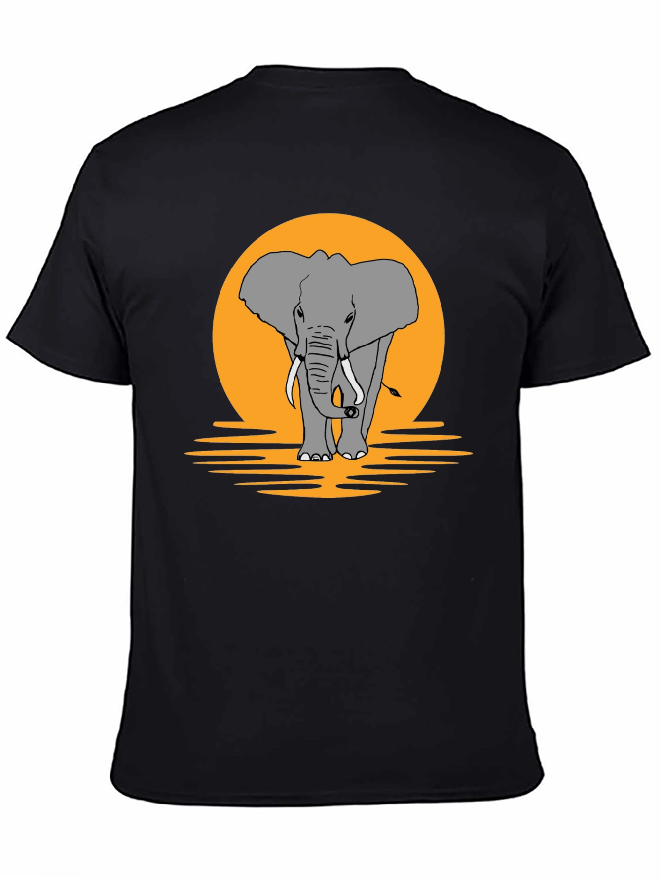 Elephant Graphic T-Shirt - Nature Inspired Design