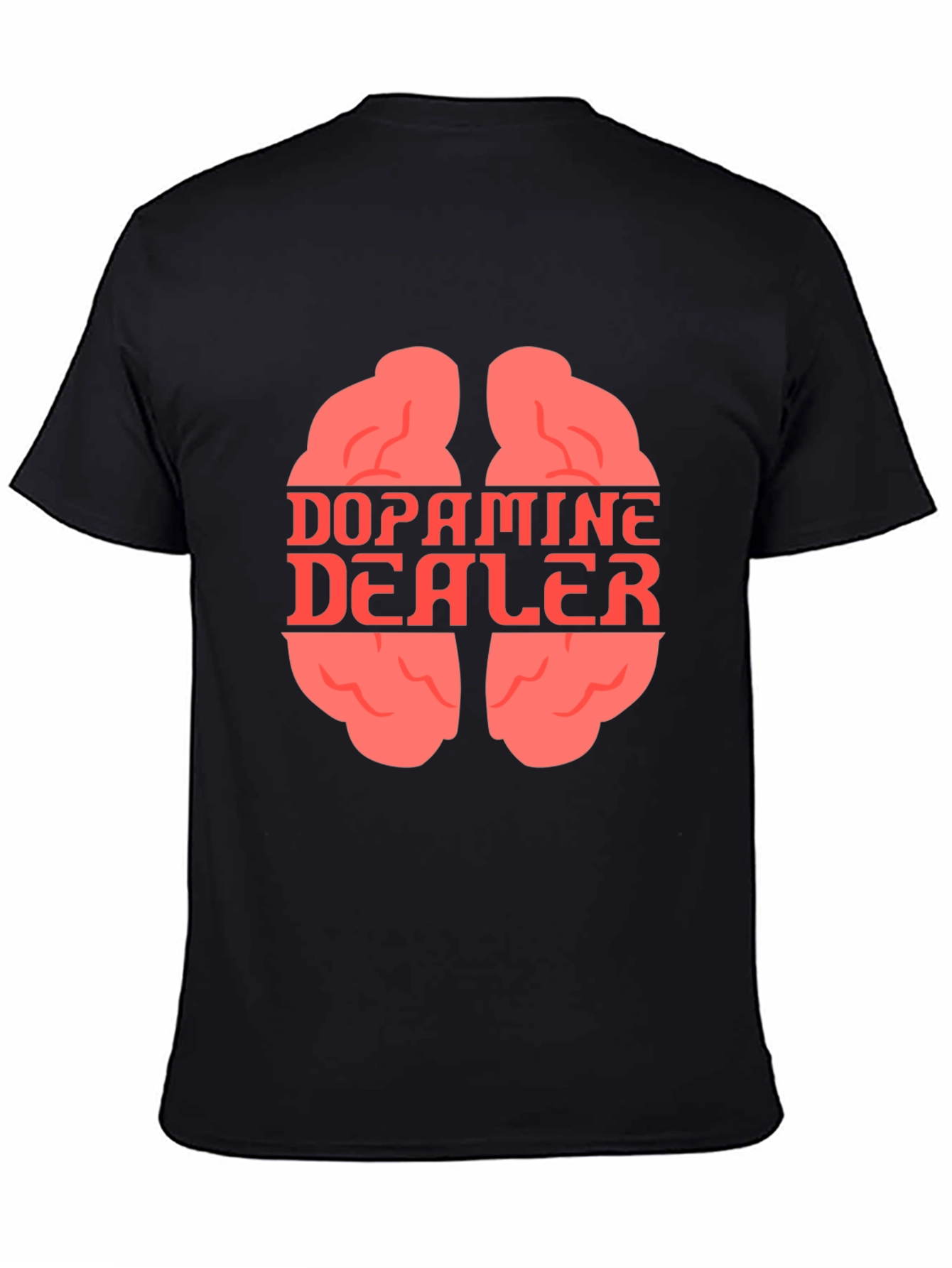 Dopamine Dealer Brain Graphic T-Shirt