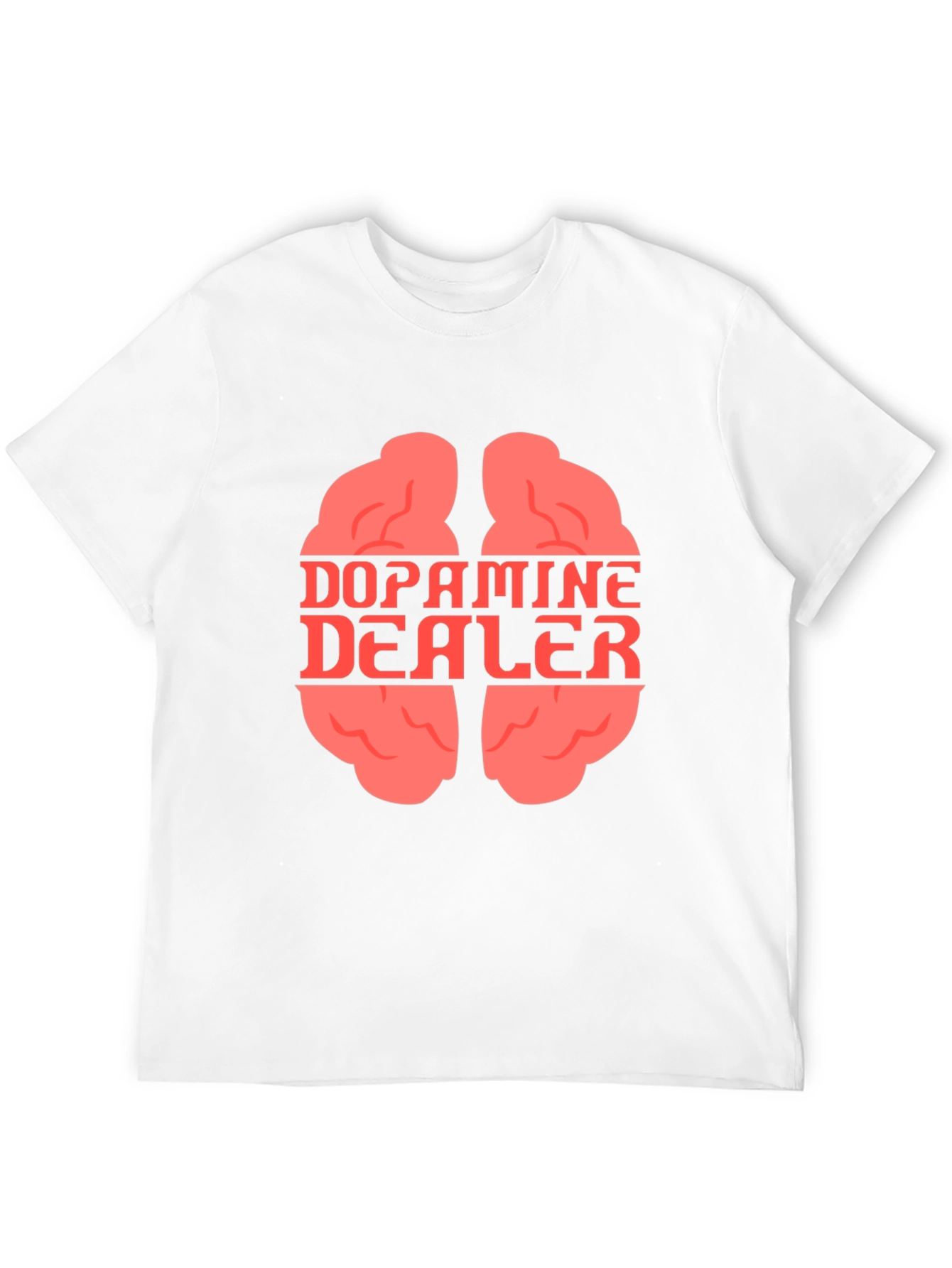 Dopamine Dealer Brain Graphic T-Shirt