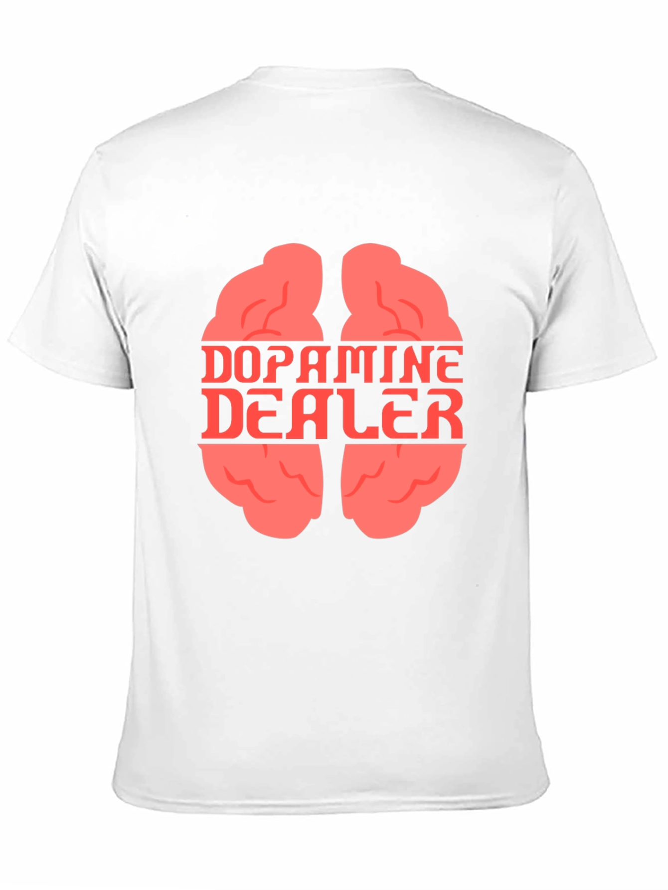 Dopamine Dealer Brain Graphic T-Shirt