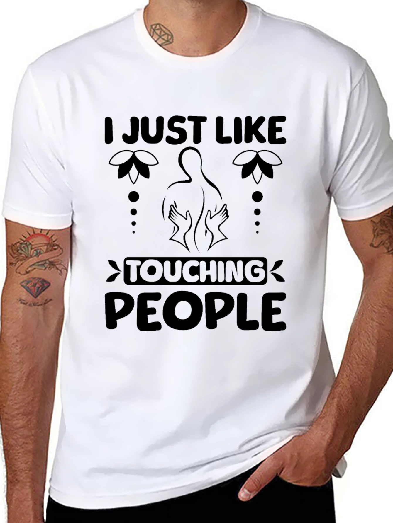 Touching People Massage Therapy T-Shirt