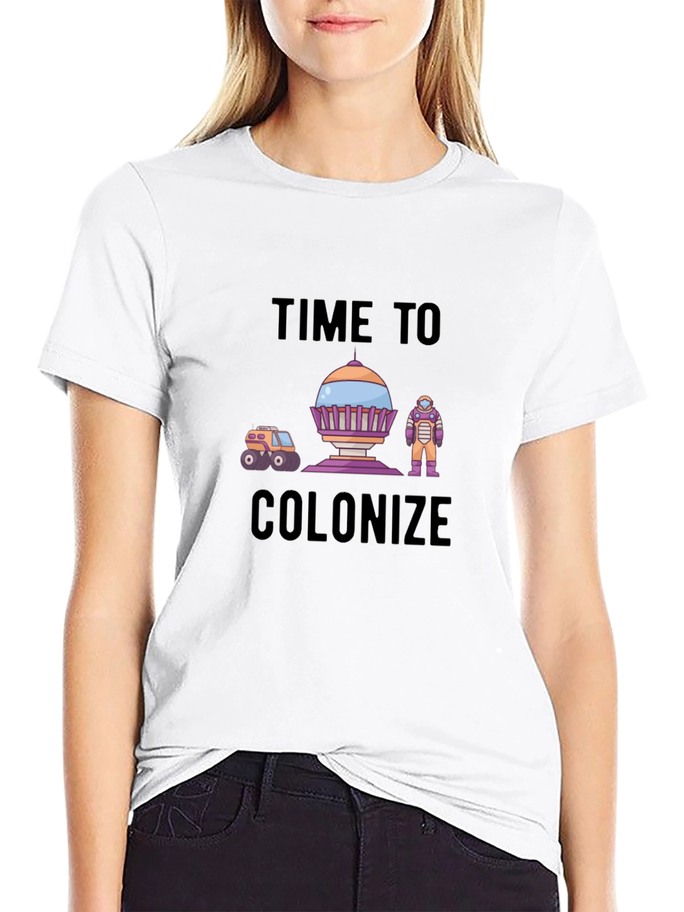 Time to Colonize Graphic T-Shirt