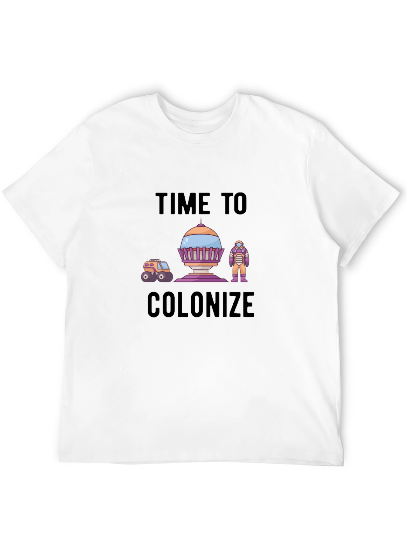 Time to Colonize Graphic T-Shirt