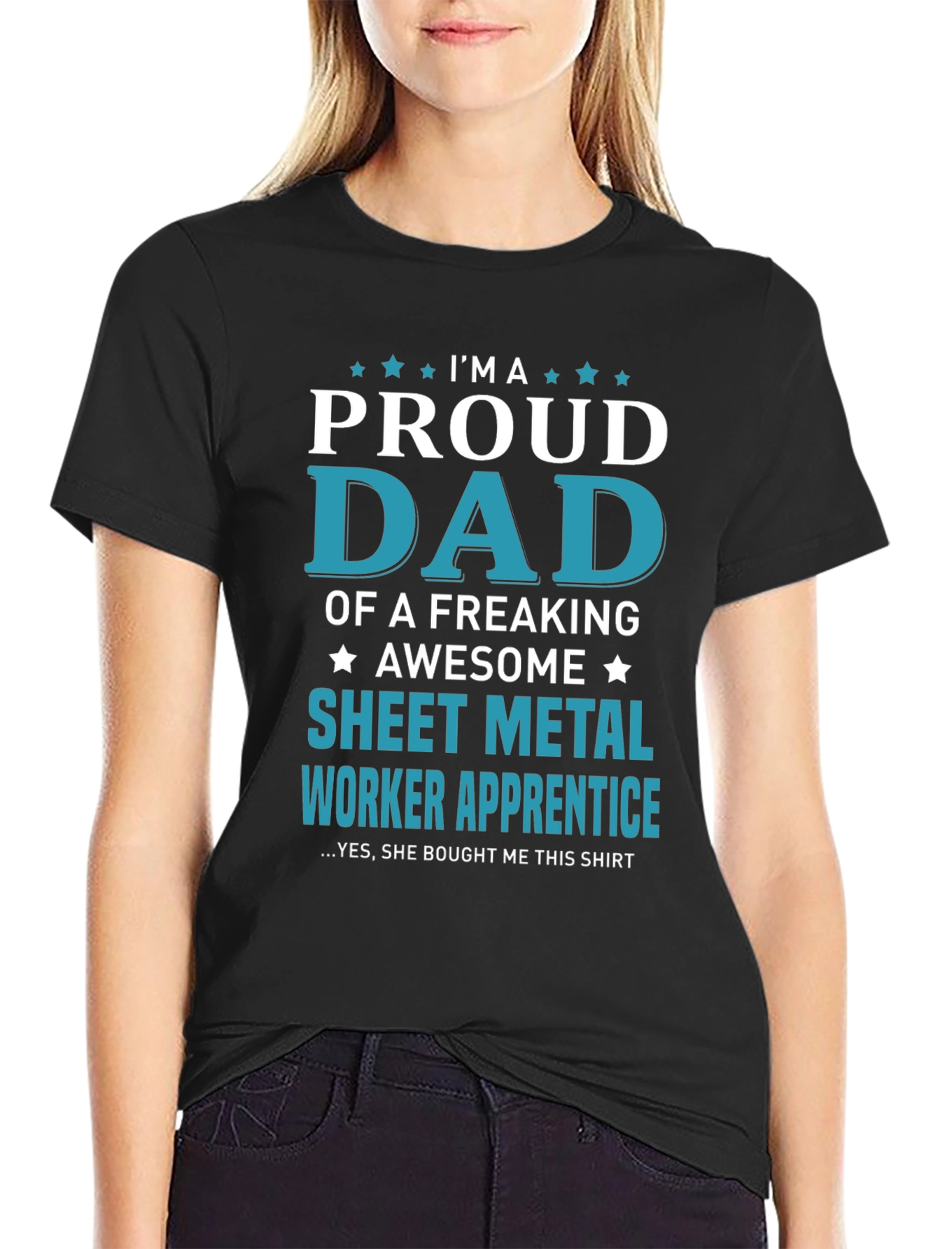 Proud Dad Sheet Metal Worker Apprentice T-Shirt