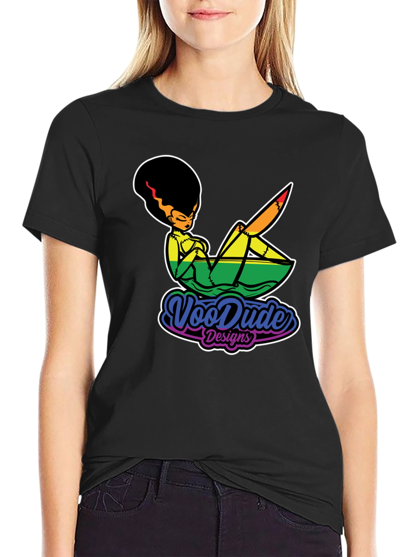 VooDude Designs Pride Bride T-Shirt