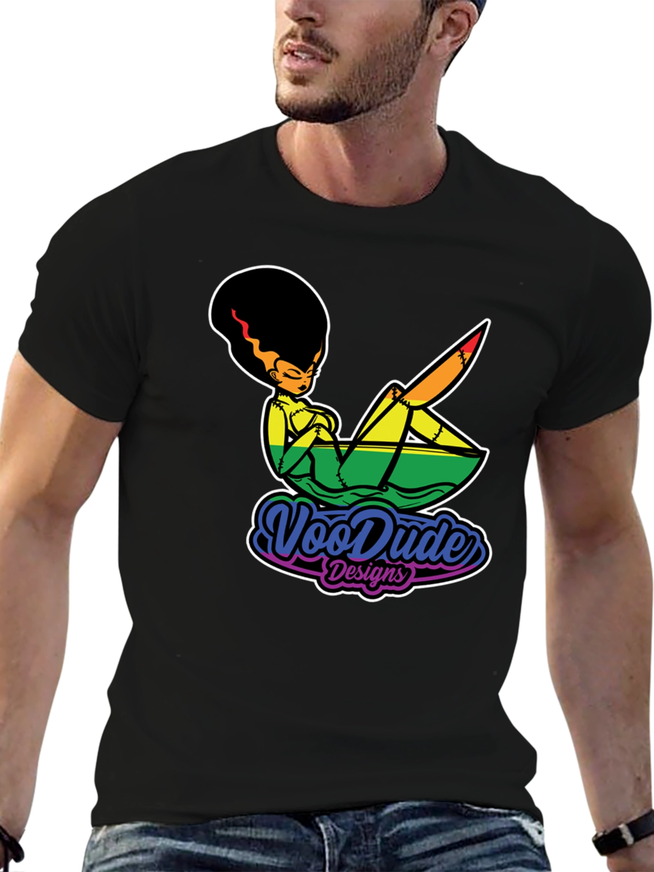 VooDude Designs Pride Bride T-Shirt