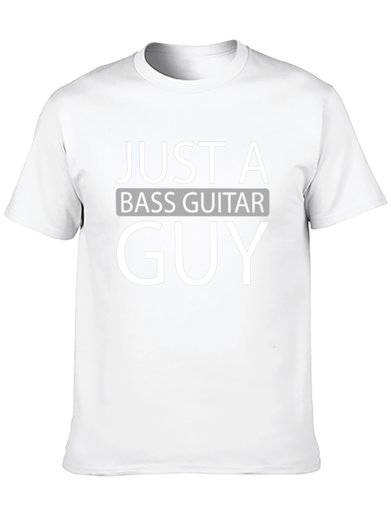 Bass Guitar Guy T-Shirt - Music Lover Tee