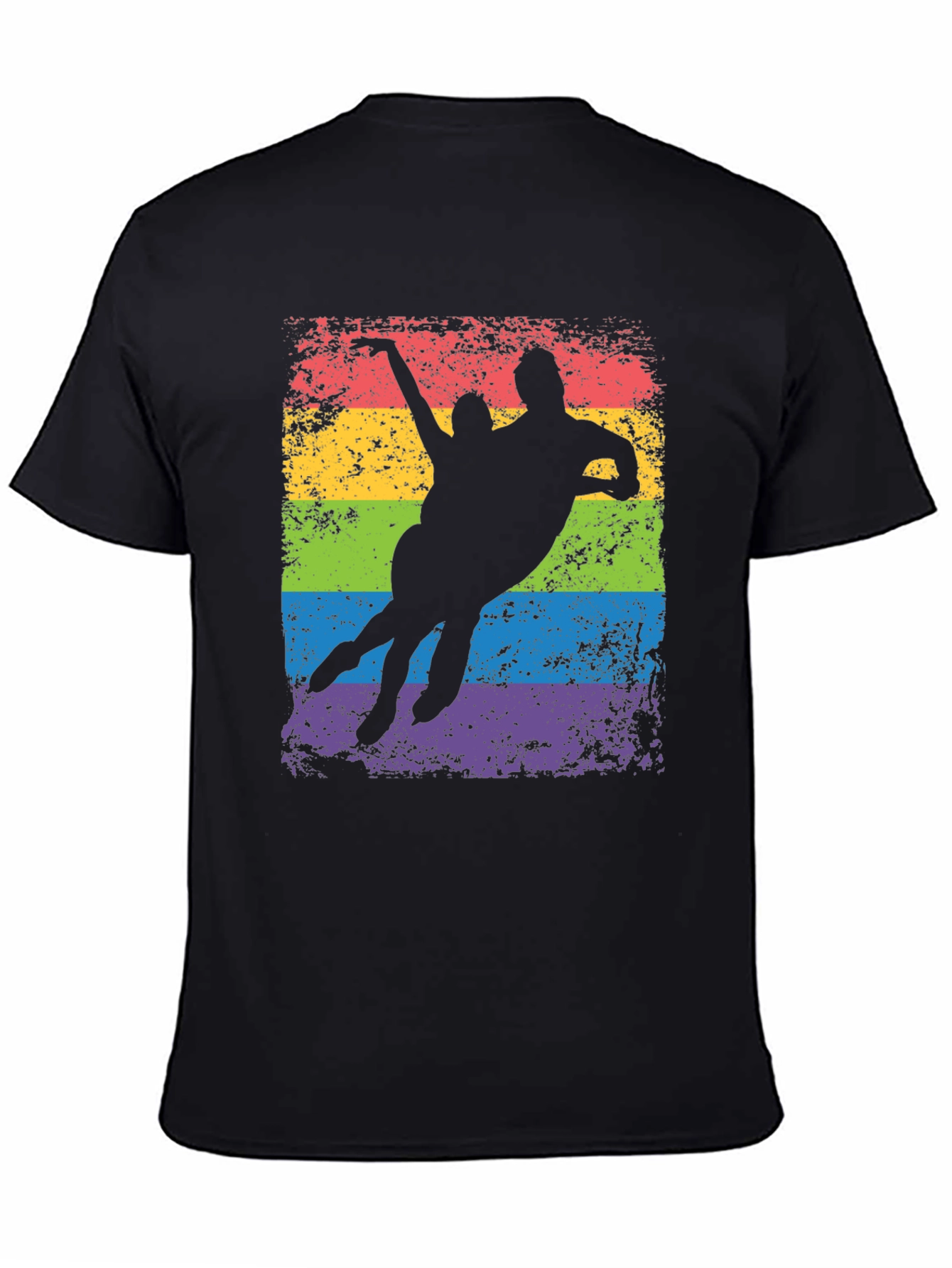 LGBT Pride Silhouette Graphic T-Shirt