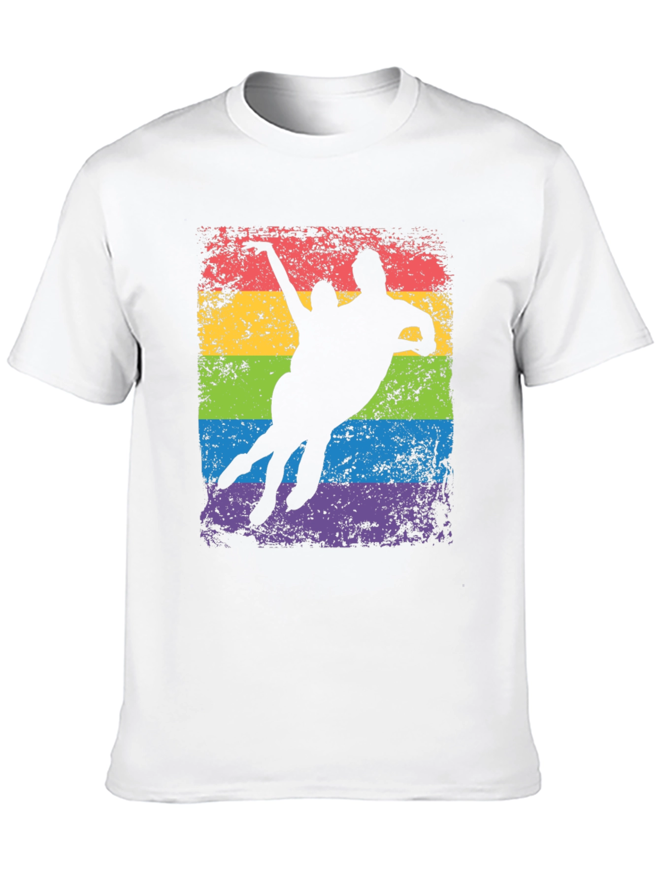 LGBT Pride Silhouette Graphic T-Shirt