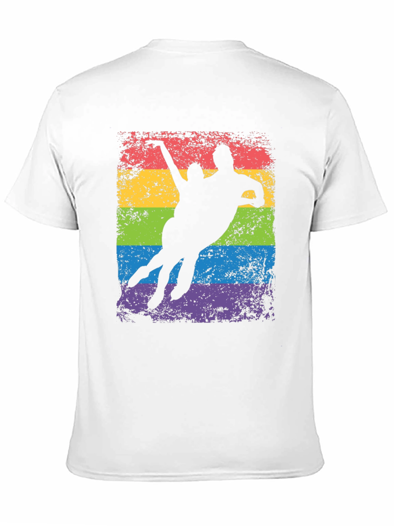 LGBT Pride Silhouette Graphic T-Shirt