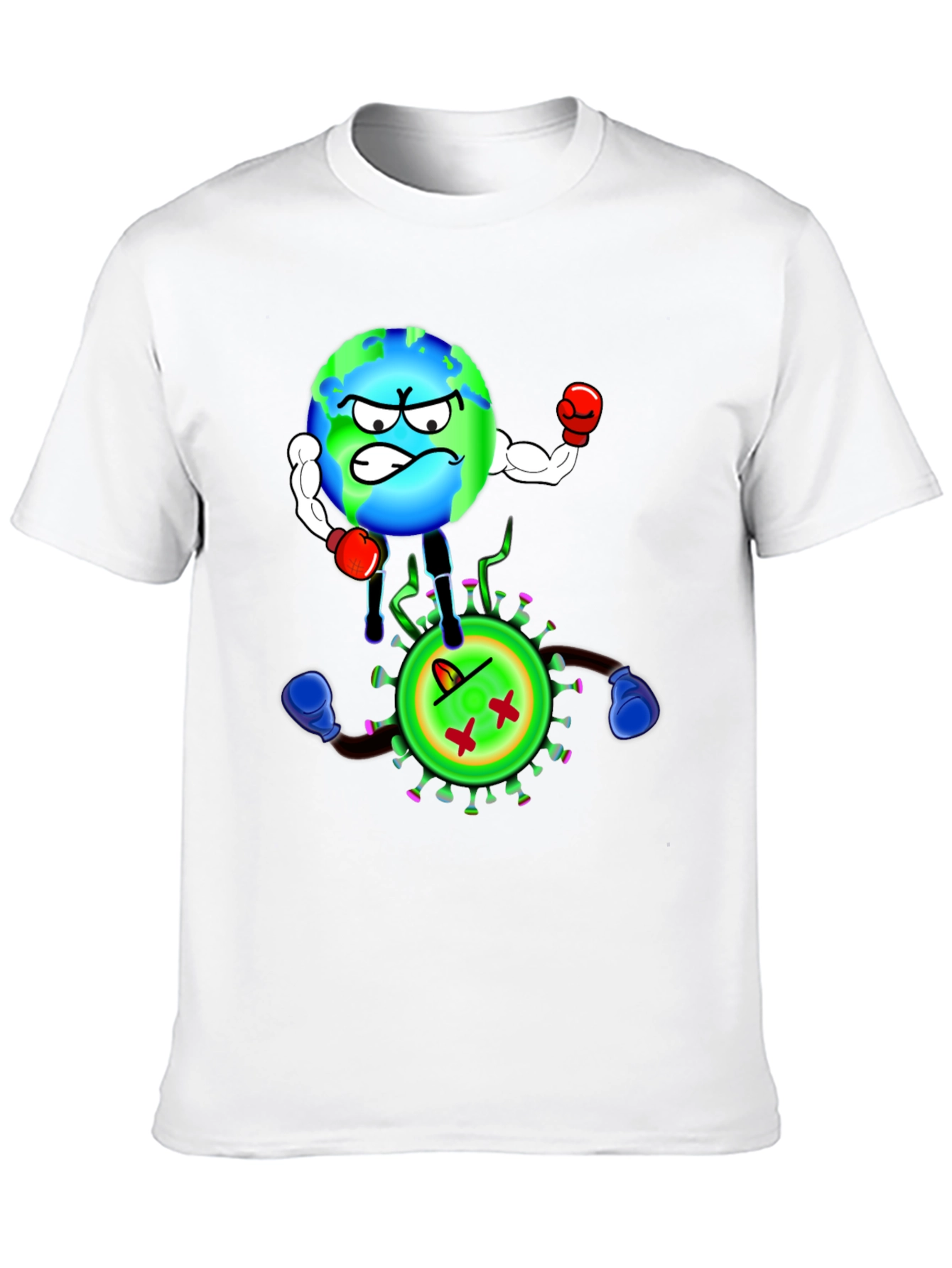 Earth vs. Virus Graphic T-Shirt