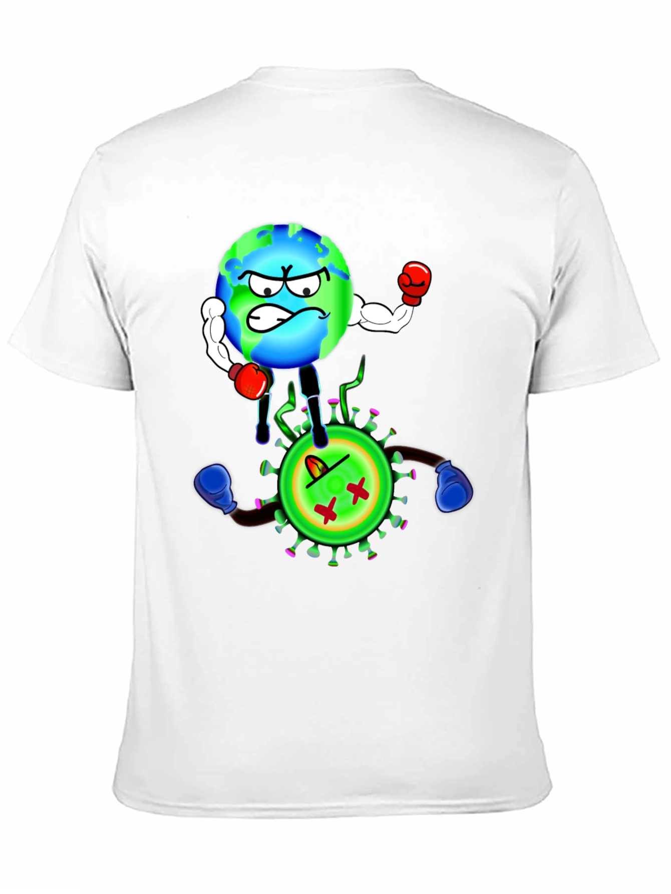 Earth vs. Virus Graphic T-Shirt