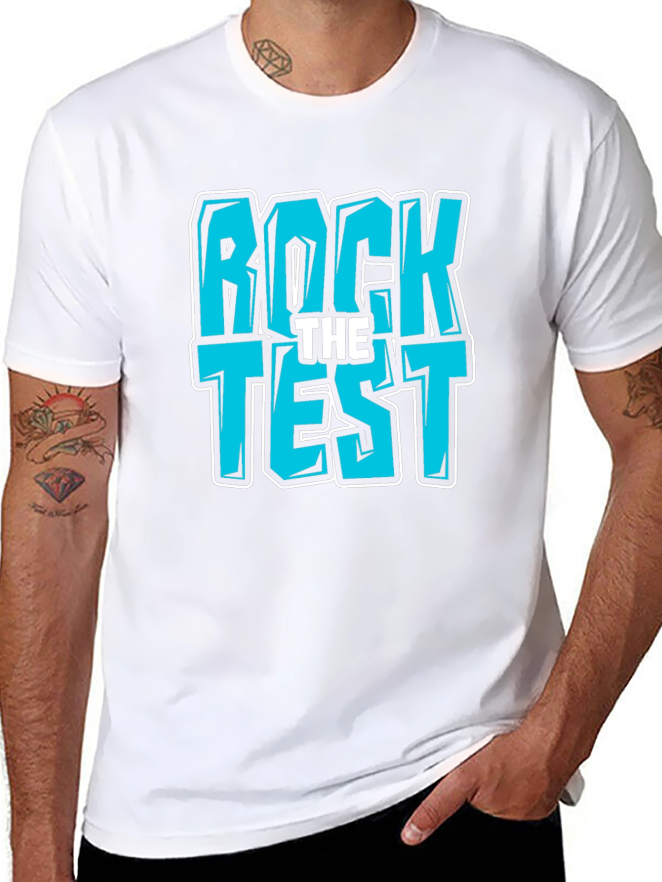 Rock the Test T-Shirt - Funny Student Tee