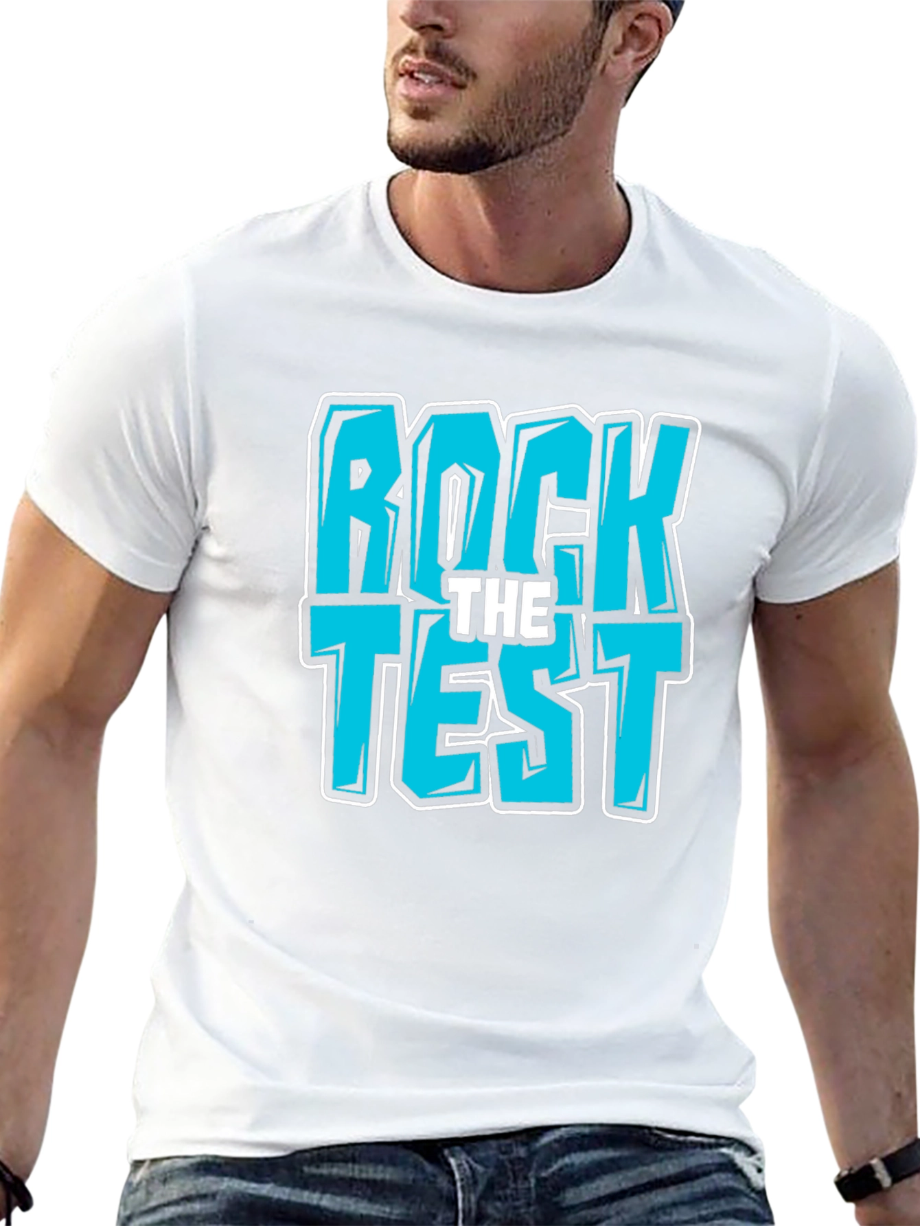 Rock the Test T-Shirt - Funny Student Tee