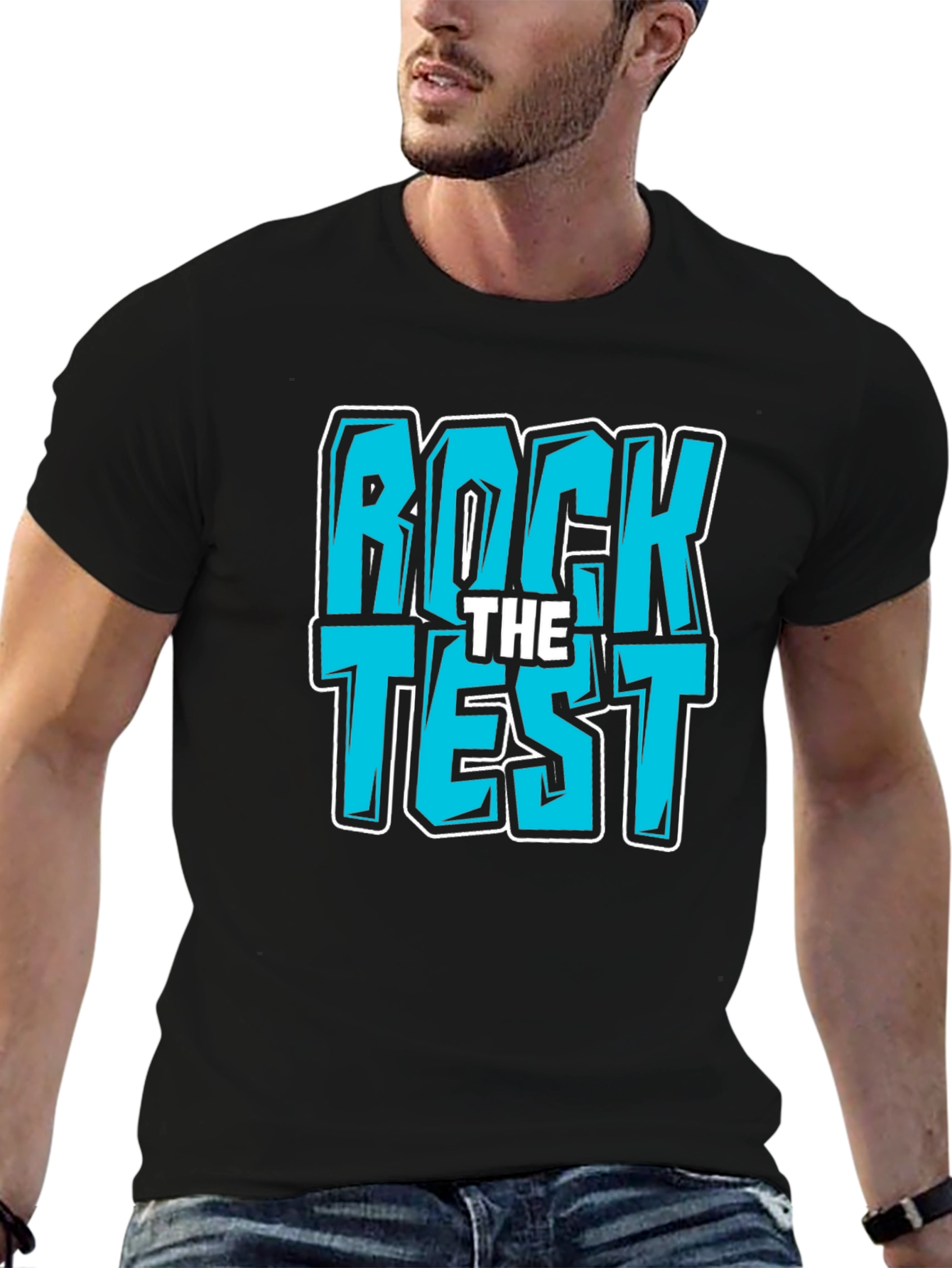 Rock the Test T-Shirt - Funny Student Tee