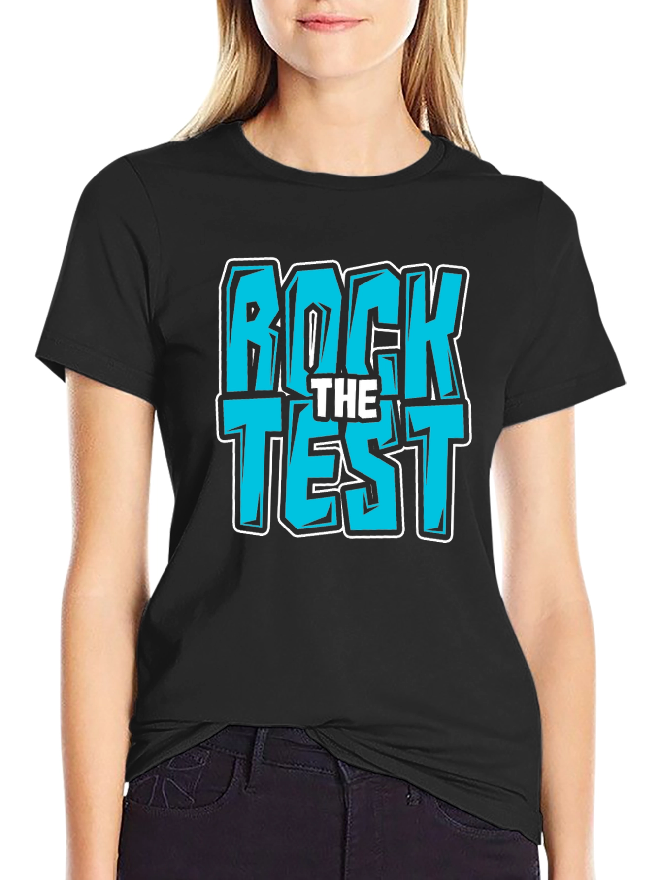Rock the Test T-Shirt - Funny Student Tee