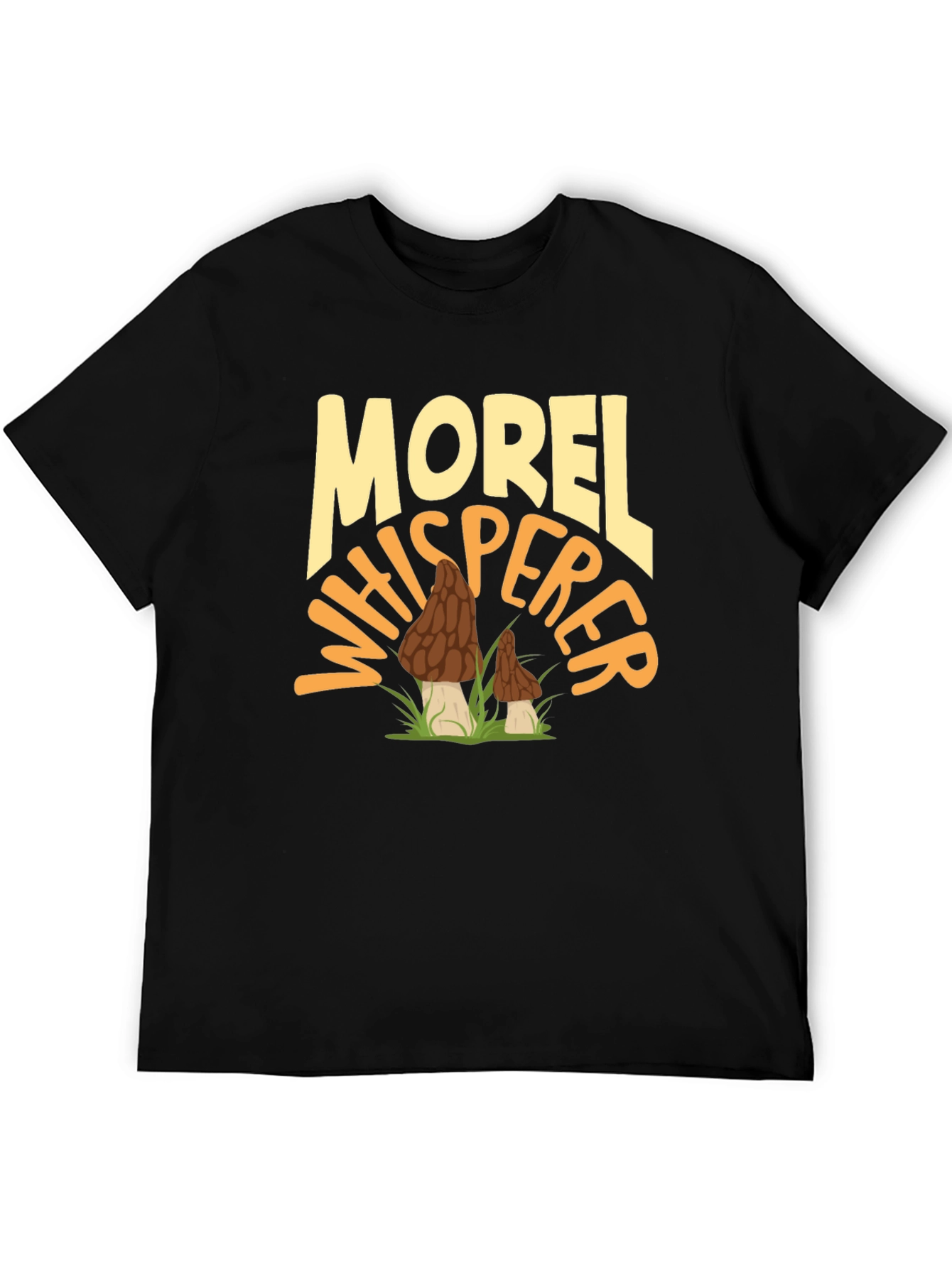 Morel Whisperer Graphic T-Shirt