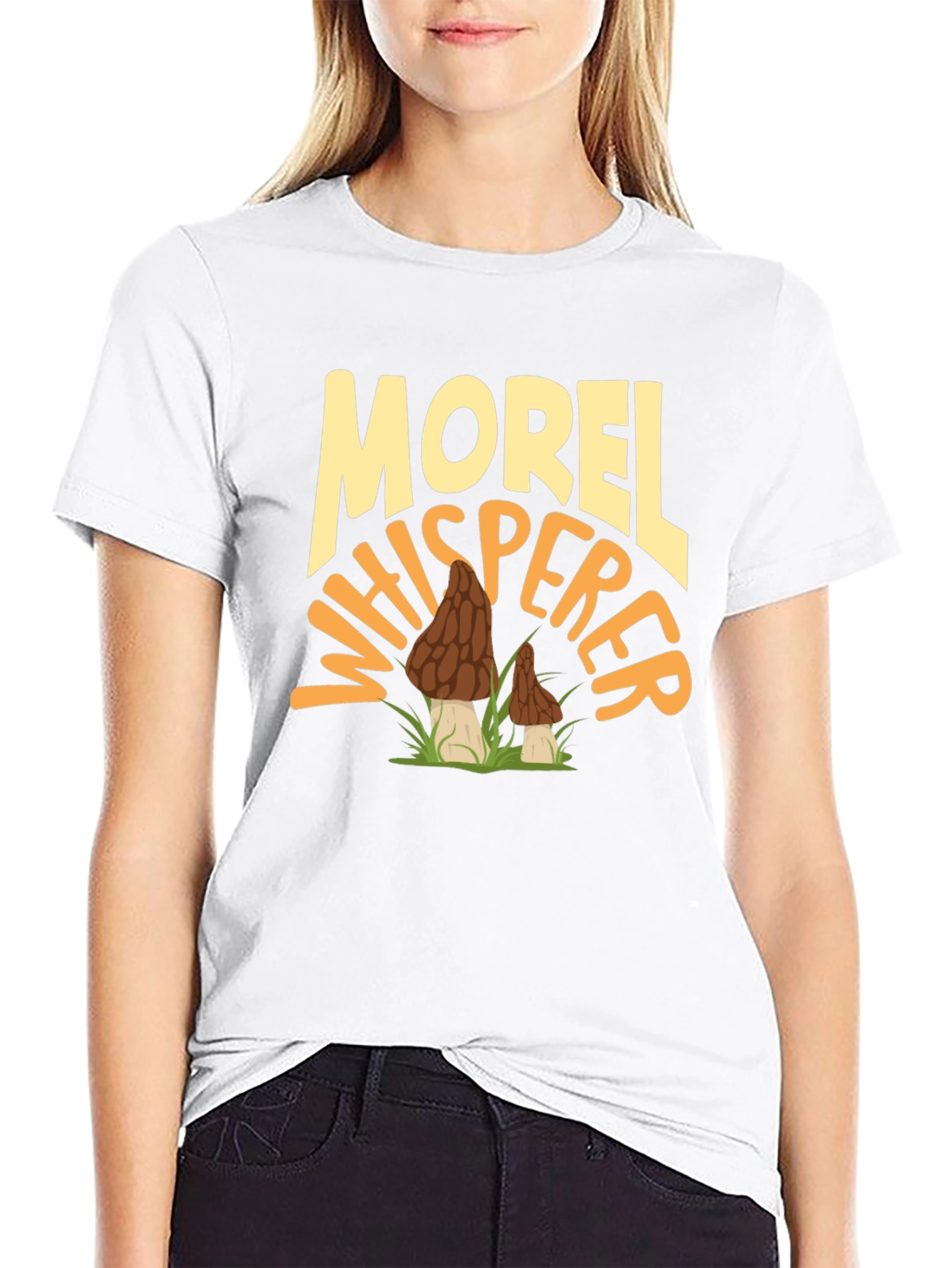 Morel Whisperer Graphic T-Shirt