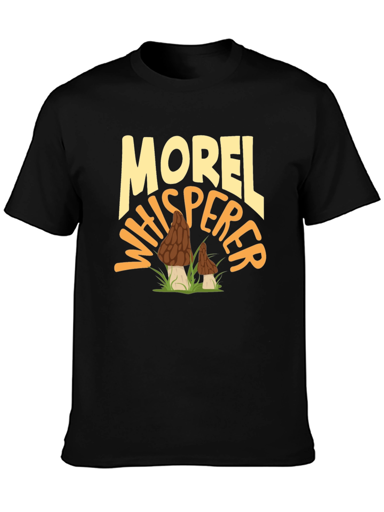Morel Whisperer Graphic T-Shirt