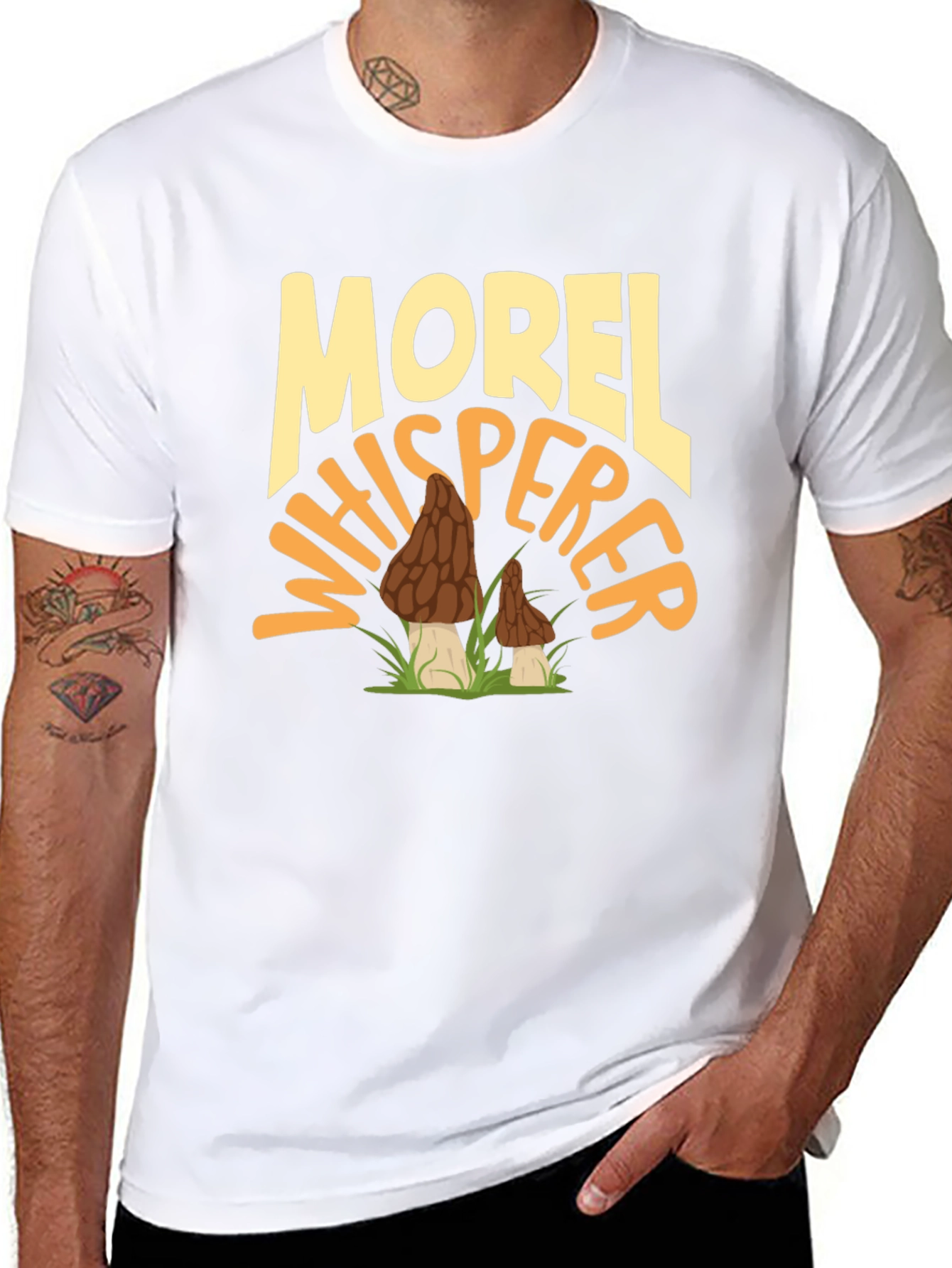 Morel Whisperer Graphic T-Shirt