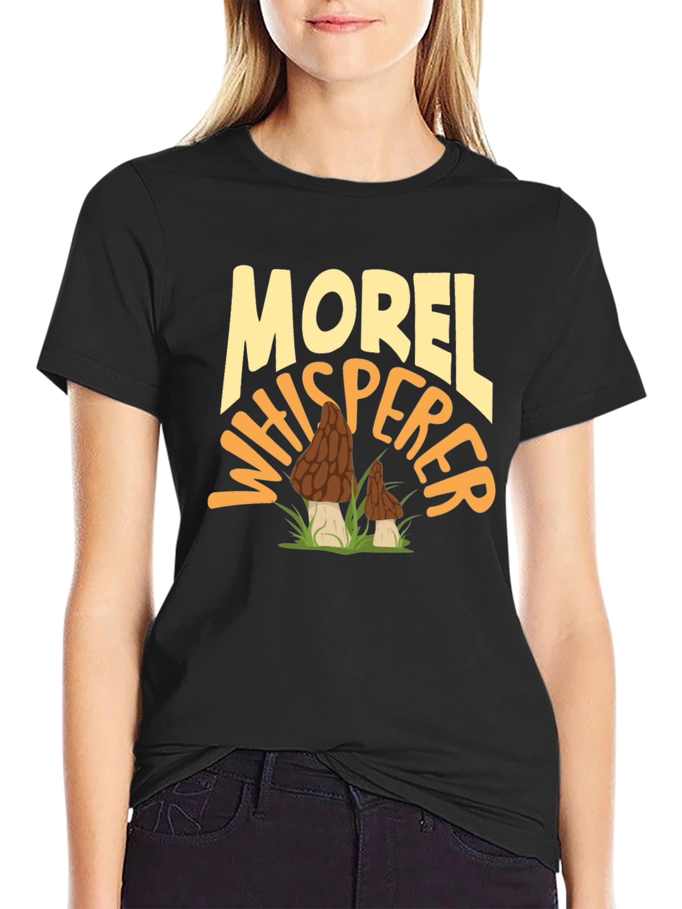 Morel Whisperer Graphic T-Shirt