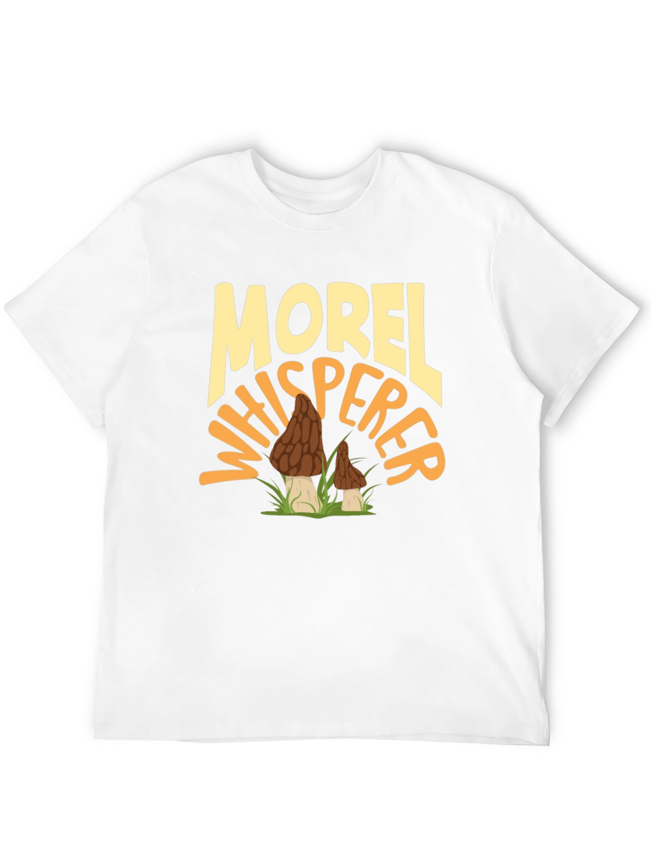 Morel Whisperer Graphic T-Shirt