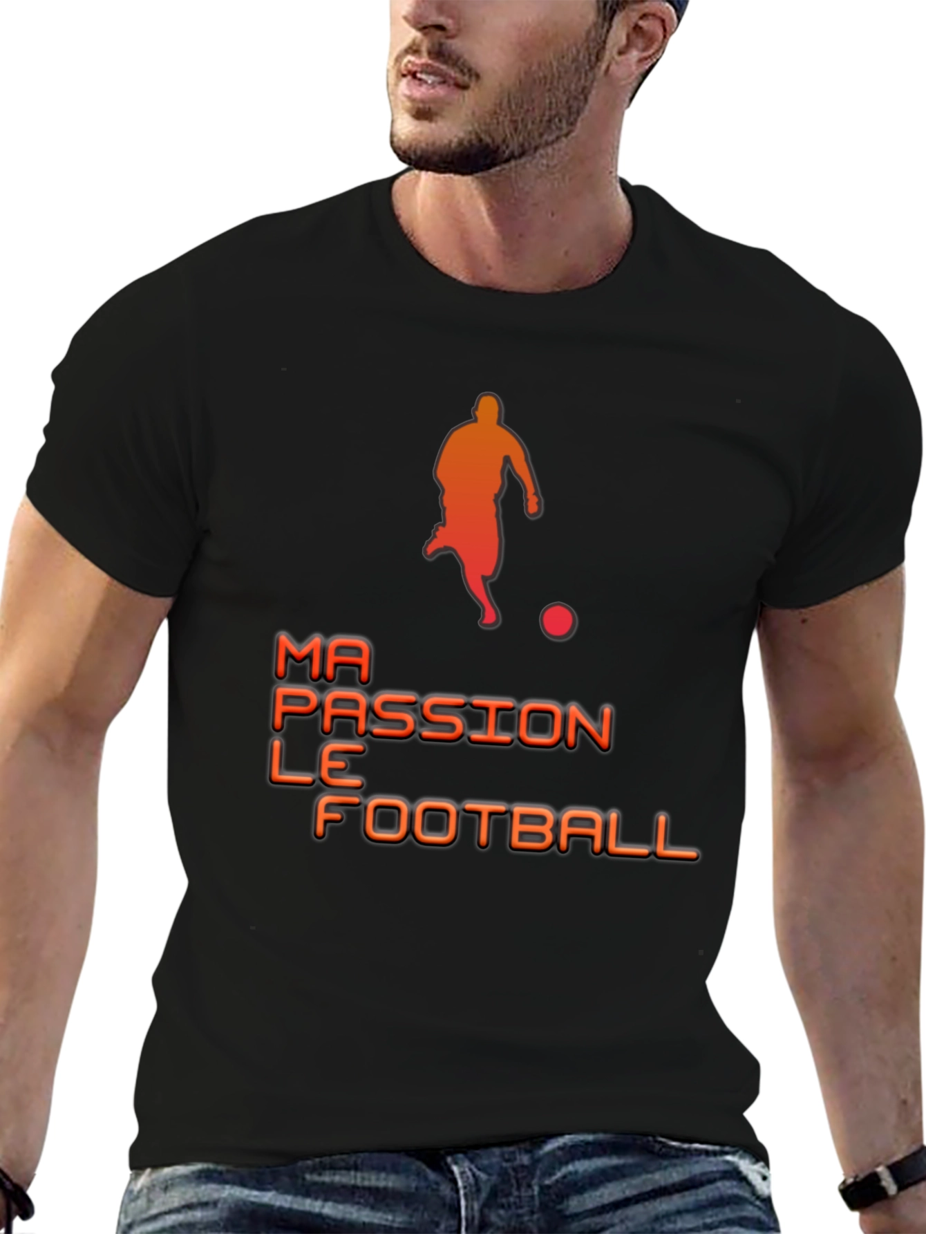 Ma Passion Le Football Graphic Tee