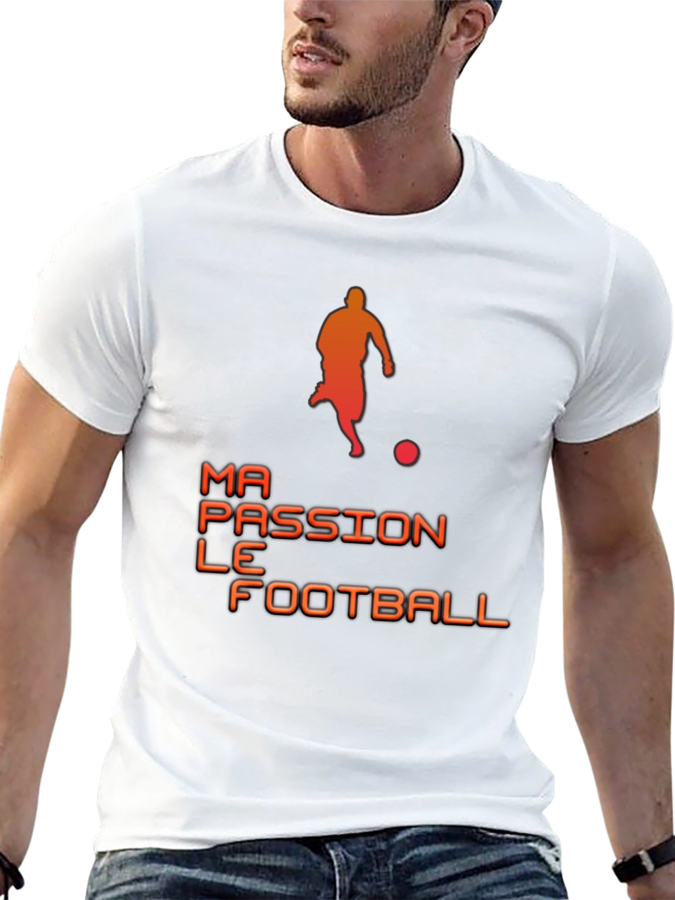Ma Passion Le Football Graphic Tee
