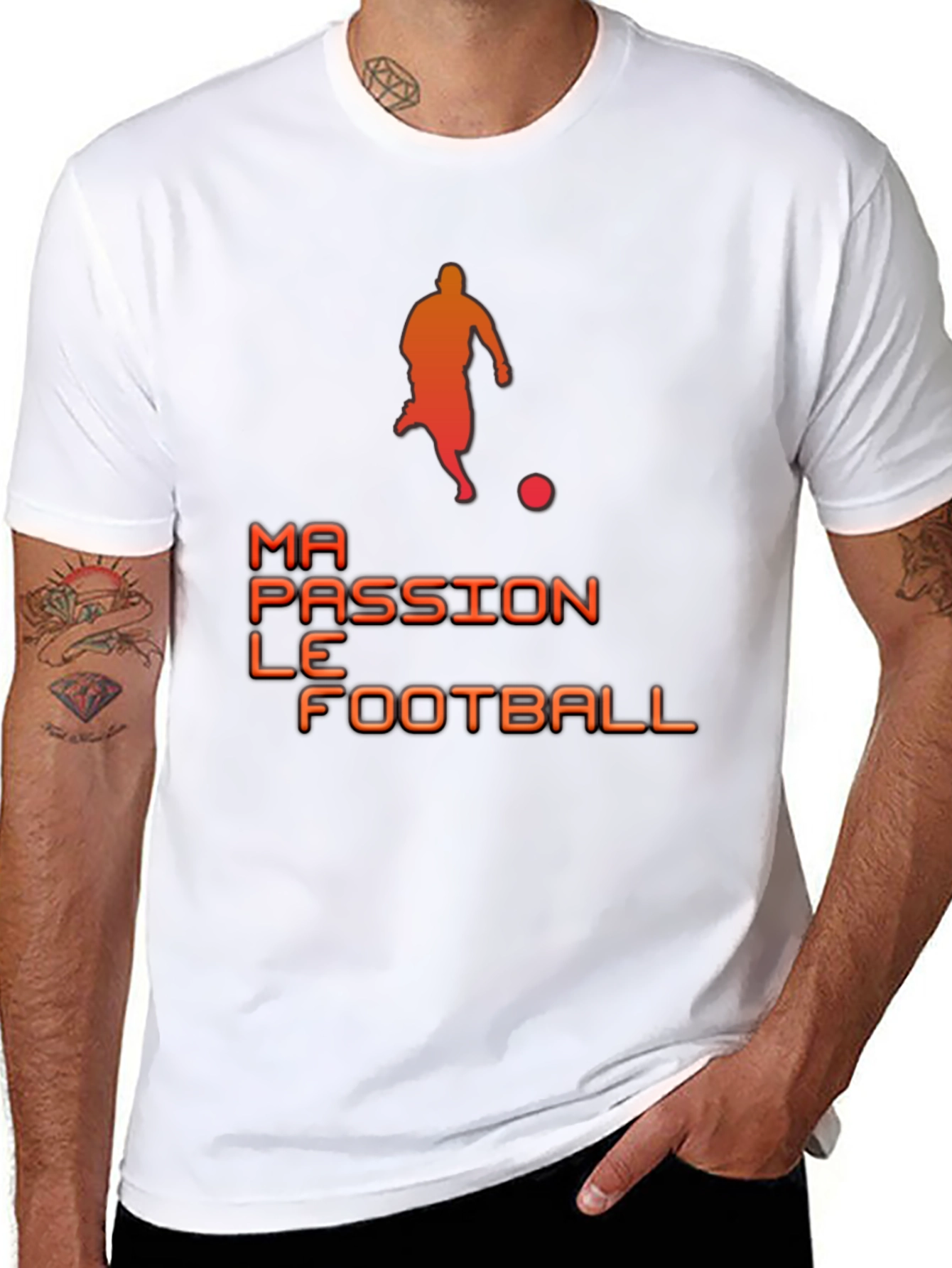 Ma Passion Le Football Graphic Tee