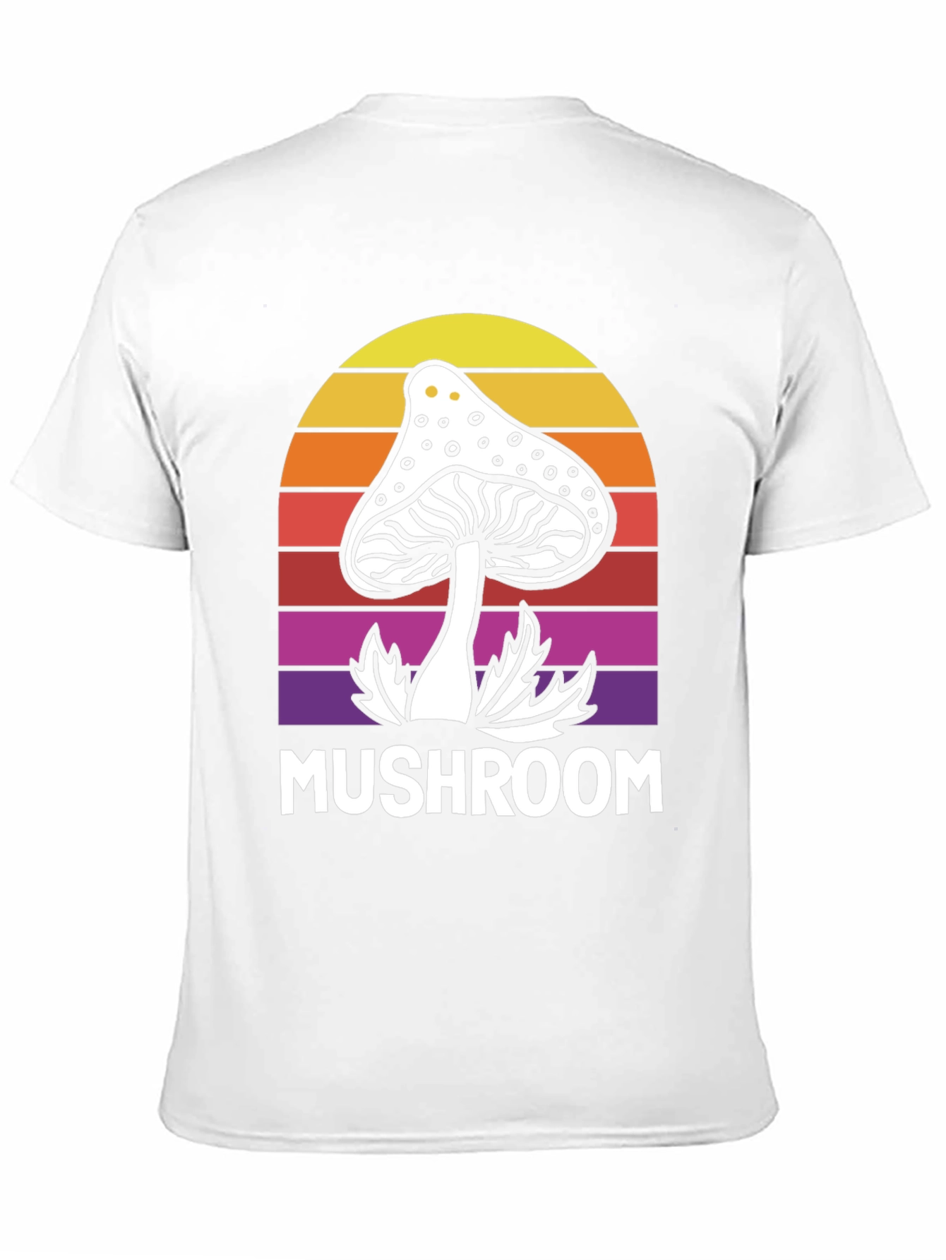 Retro Mushroom Graphic Tee - Unisex
