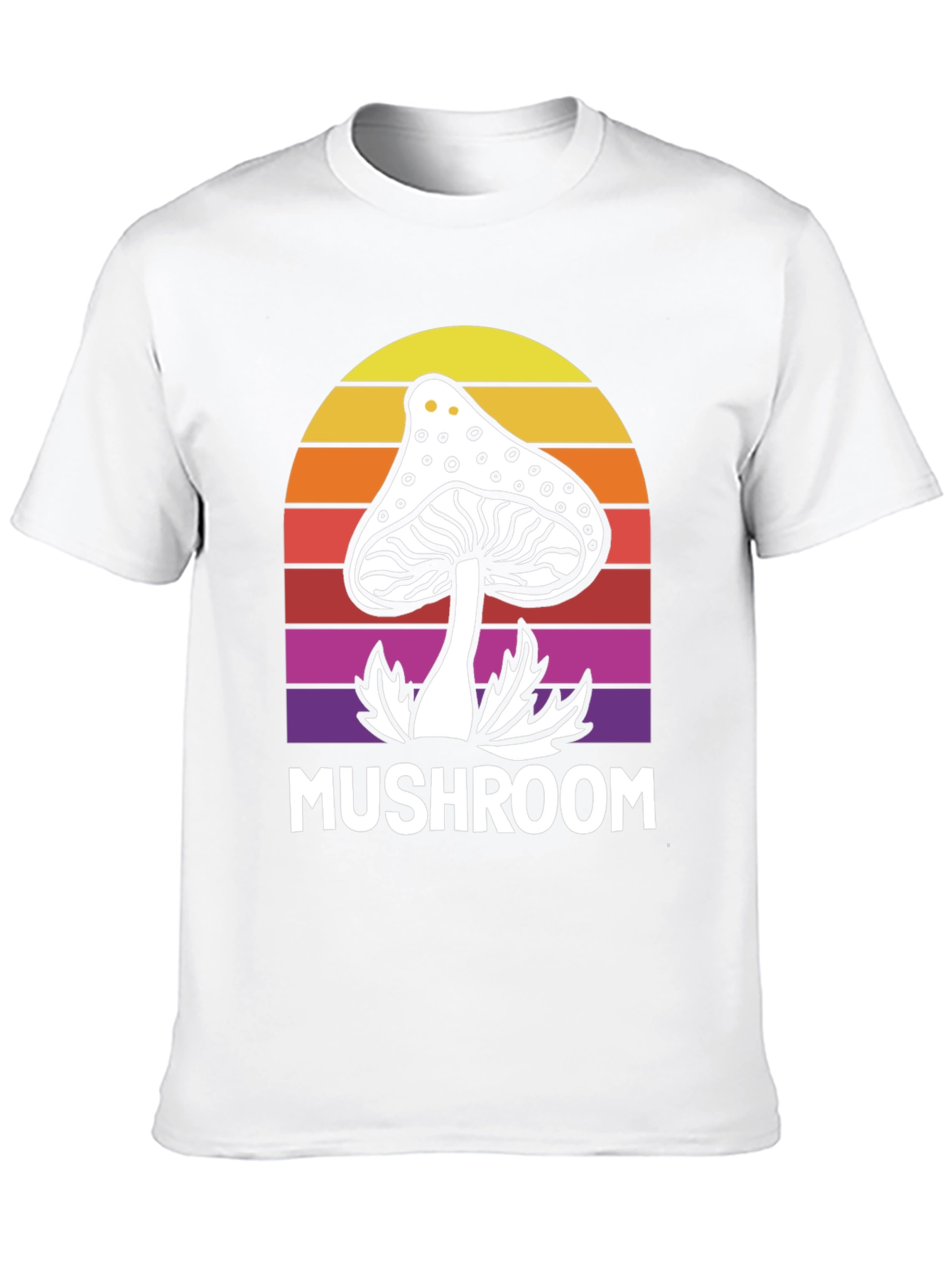 Retro Mushroom Graphic Tee - Unisex