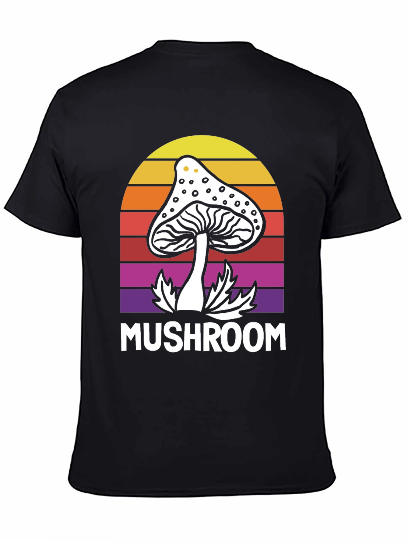 Retro Mushroom Graphic Tee - Unisex