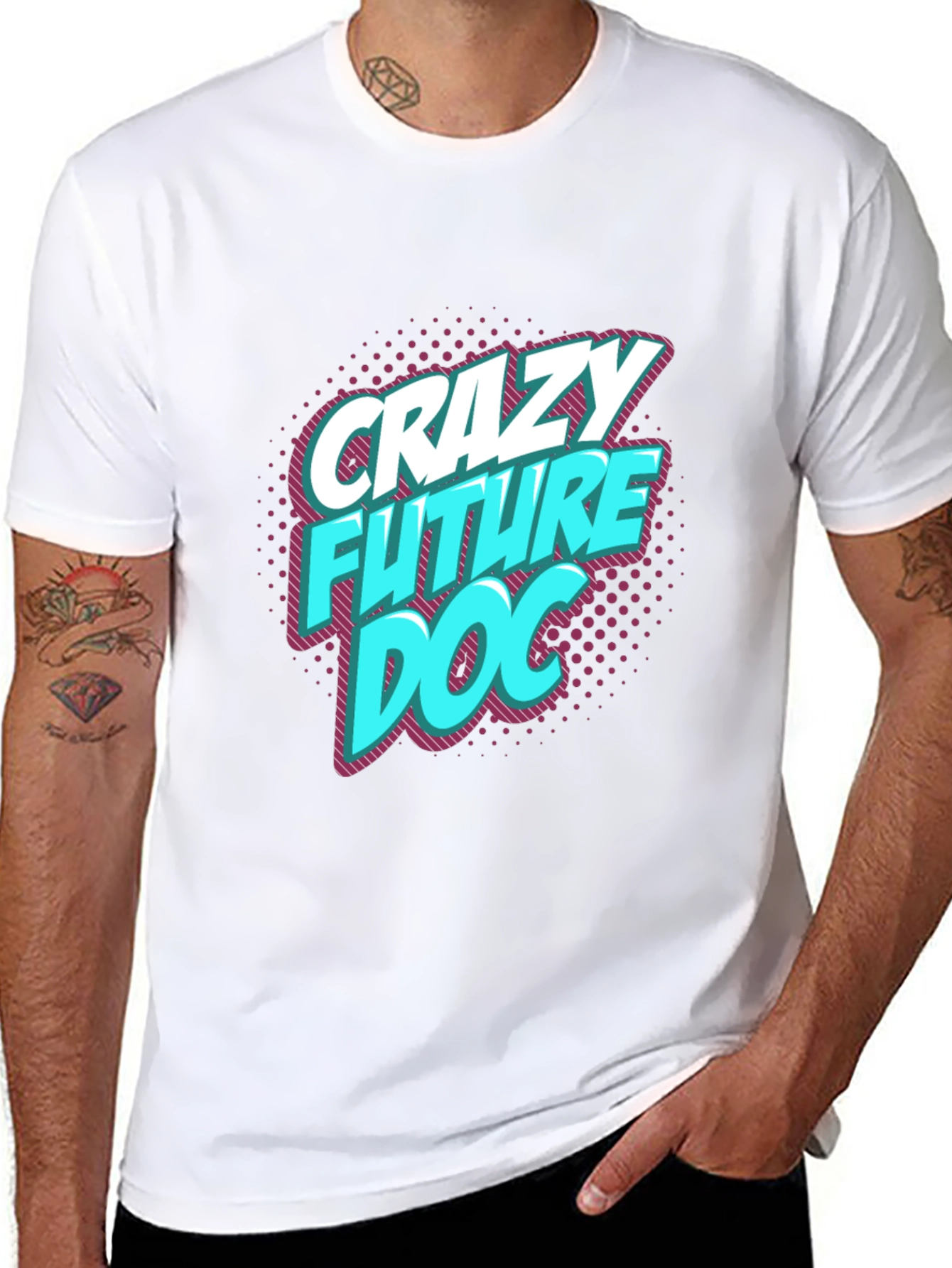 Crazy Future Doc Black T-Shirt